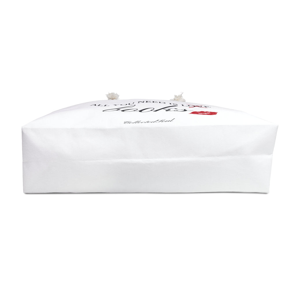 Weekender Bag - "All You Need Is Books" Literary Tote Bag