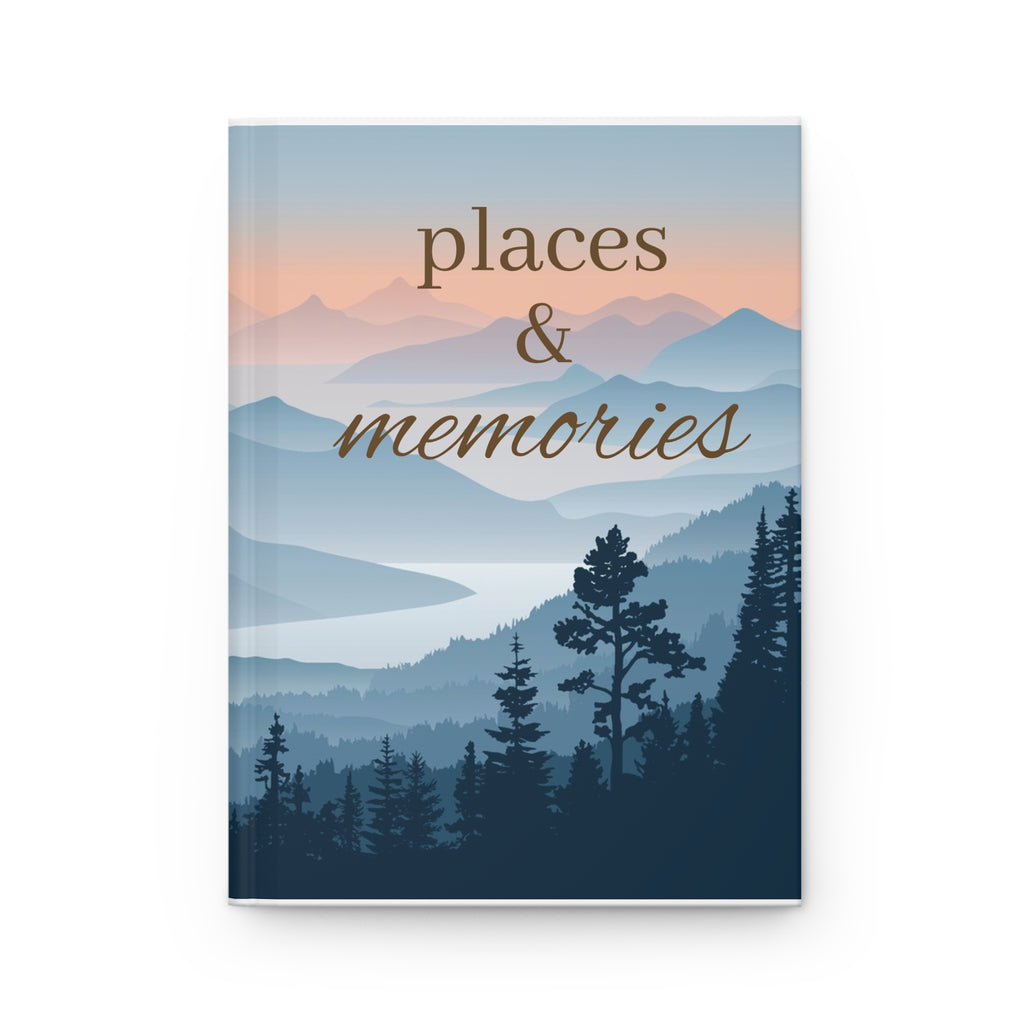 Journal — Places & Memories  Notebook (Hardcover Matte)
