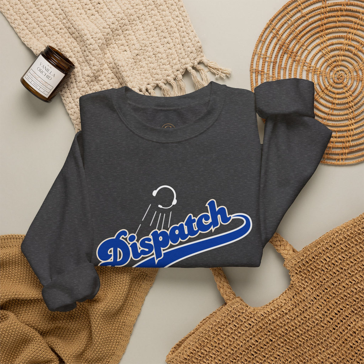 Dispatch Script Crewneck Sweatshirt