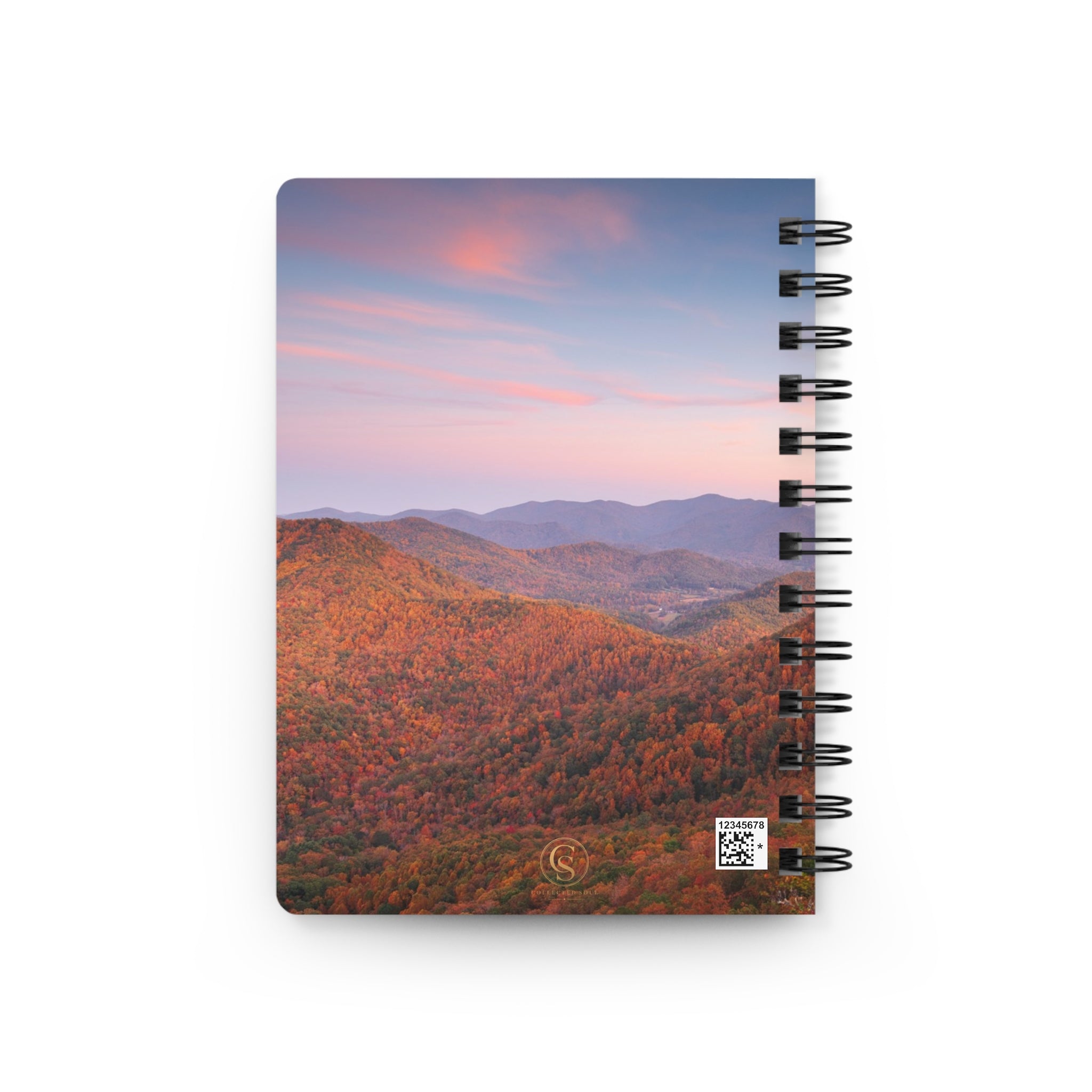 Change Is Beautiful Spiral Journal — Inspirational Mountain Sunset Notebook for Gratitude, Reflection & Life Transitions