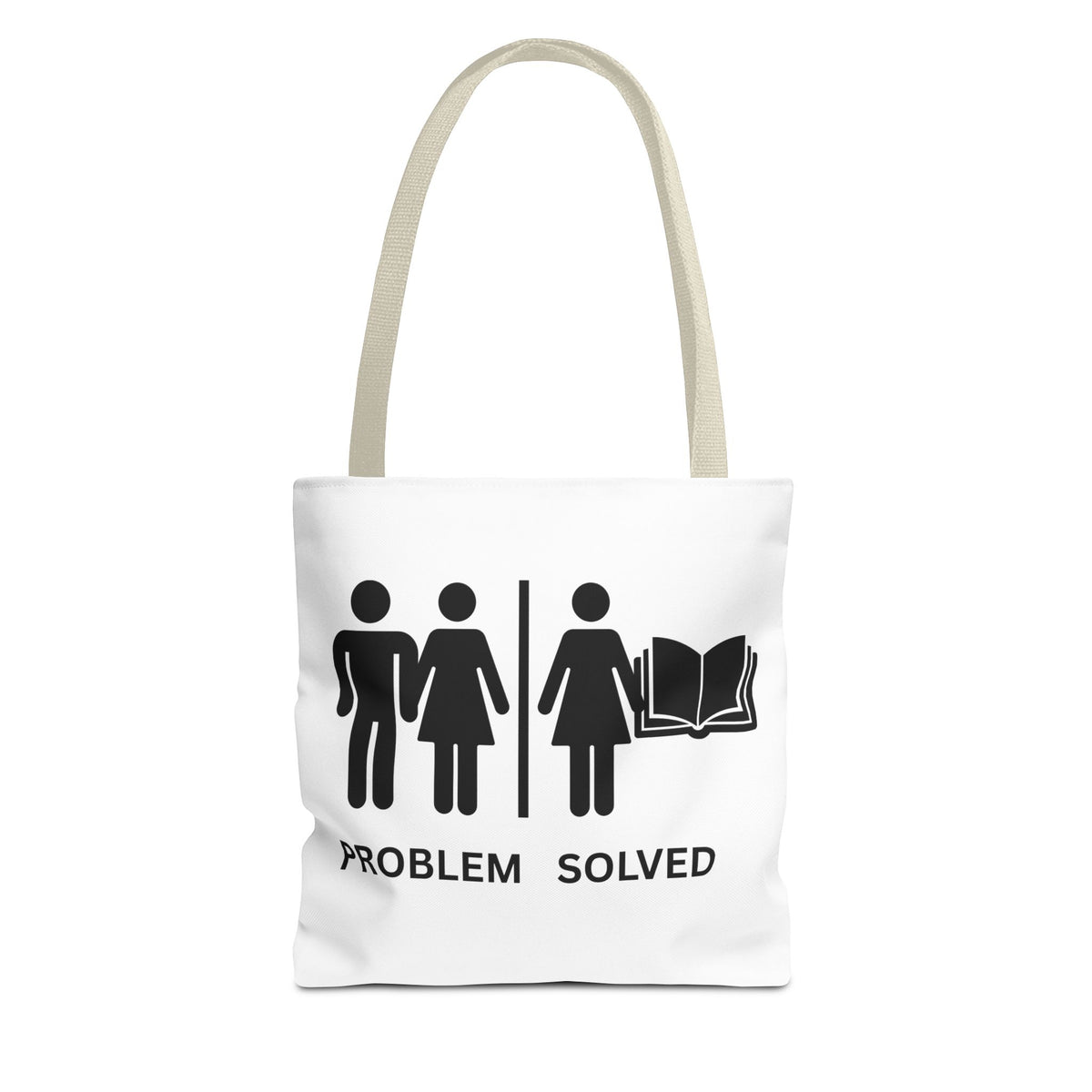 Tote Bag — Problem Solved Book Lover Tote