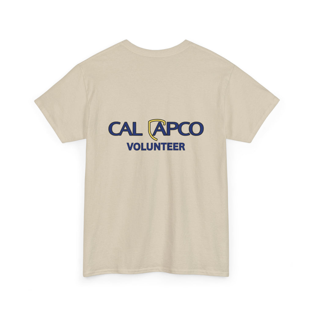 Volunteer T-Shirt — CalAPCO California State Conference  "Volunteer Partner with Purpose”