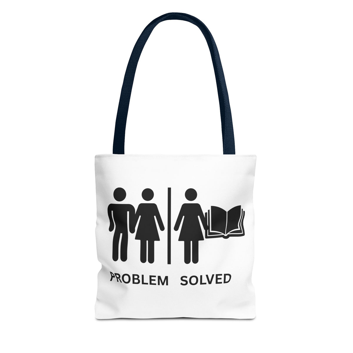 Tote Bag — Problem Solved Book Lover Tote