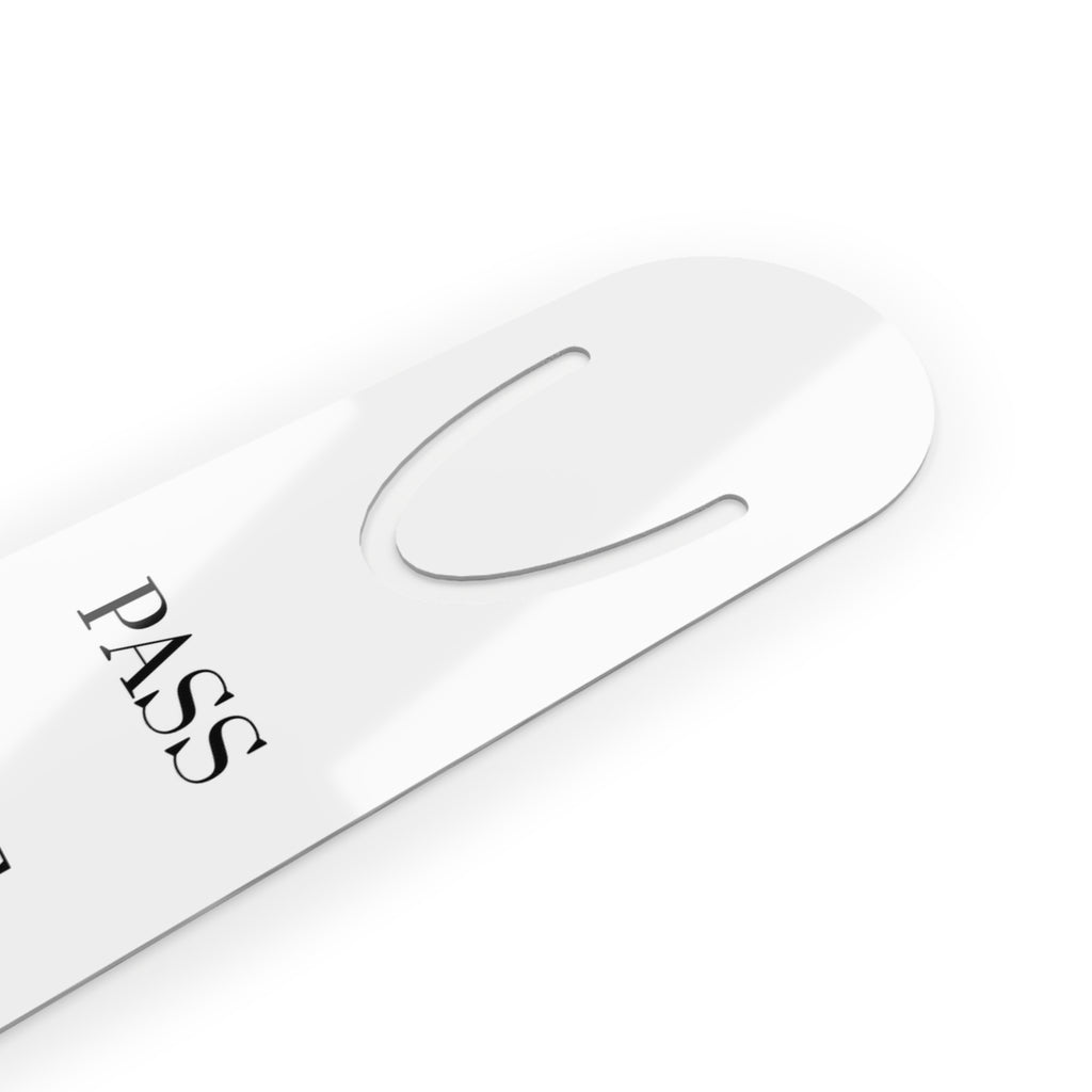 Pass the Tissues Please — Metal Bookmark
