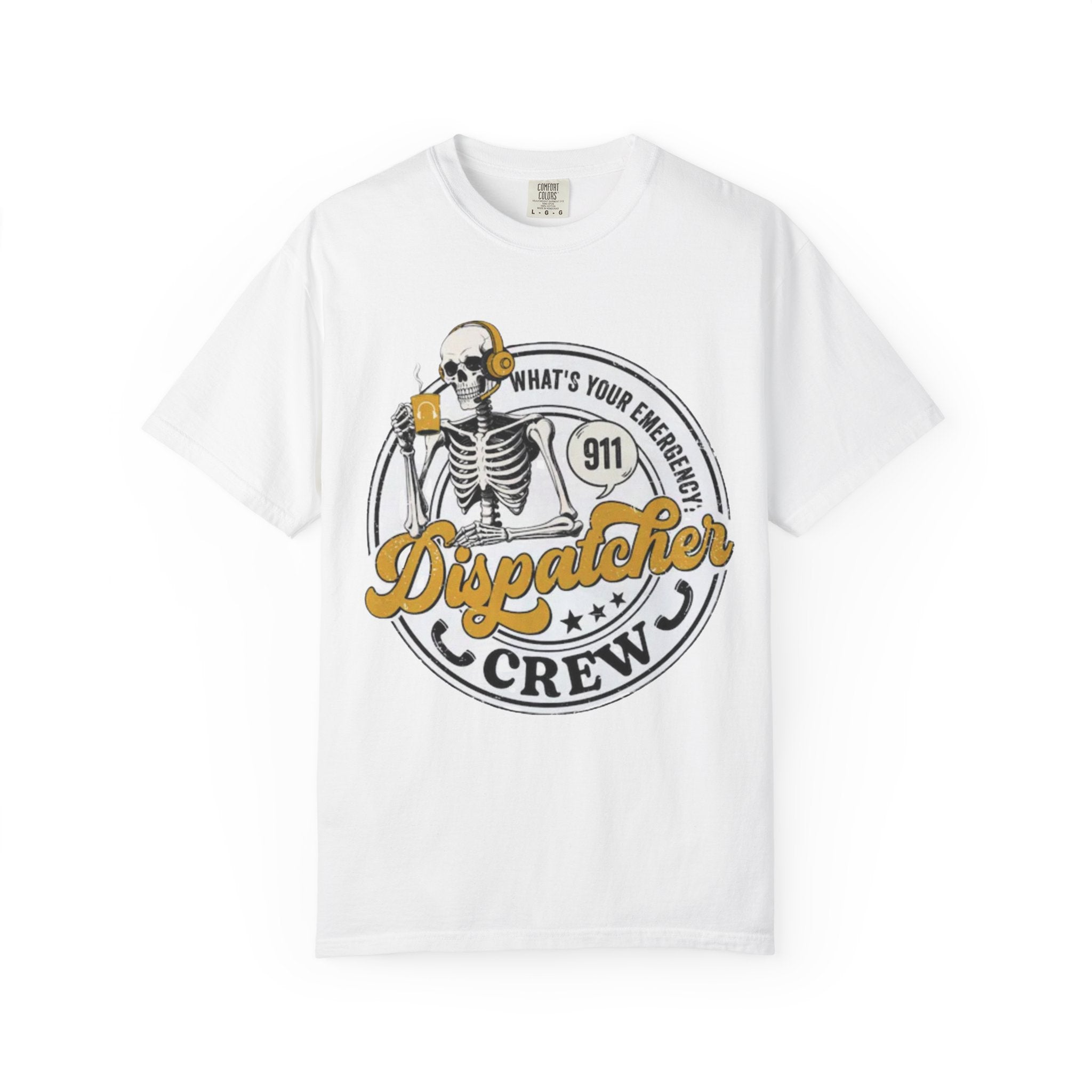 911 Dispatch Crew T-Shirt — Emergency Dispatcher Tee