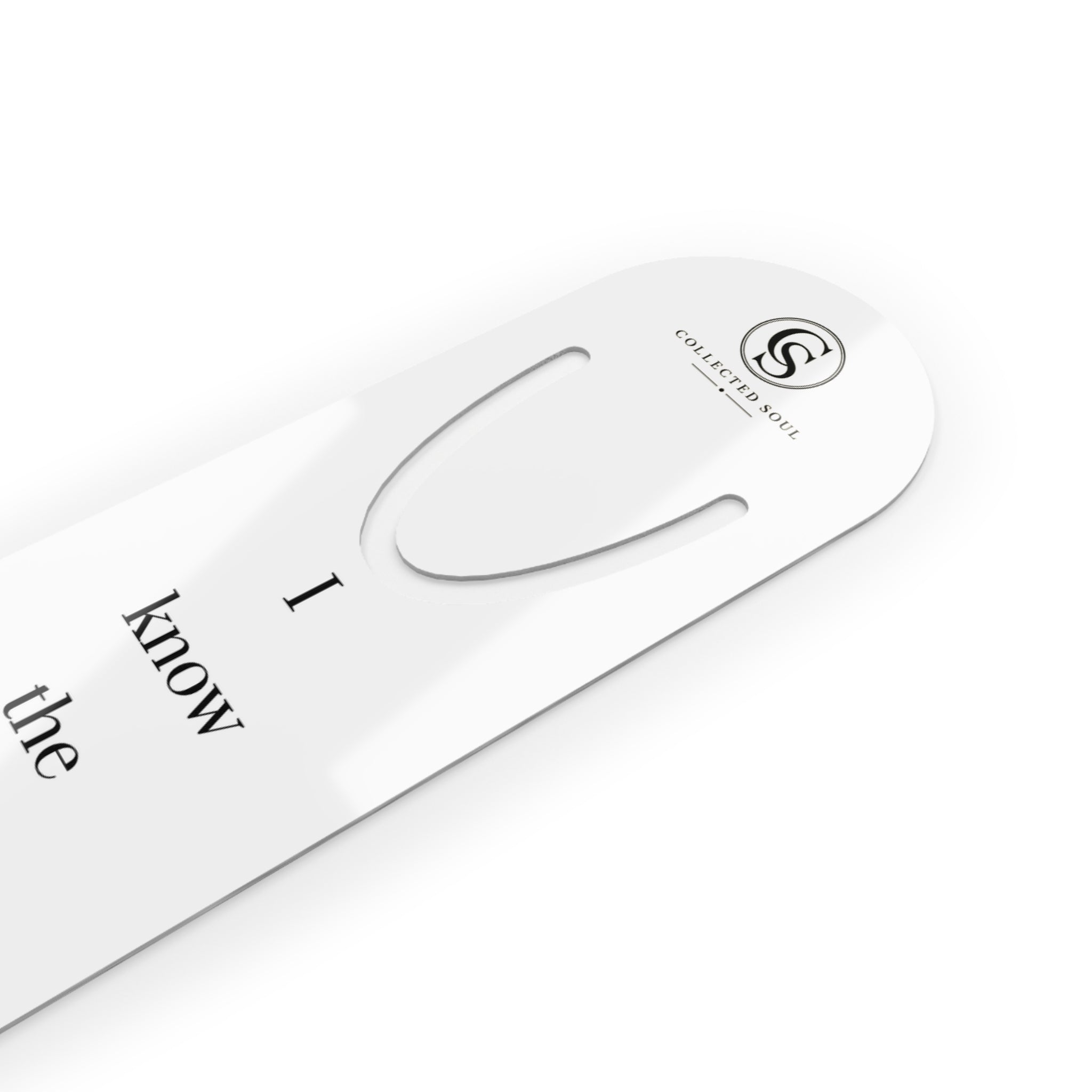 I Know the Ending. You're Gonna Be Shocked — Metal Bookmark