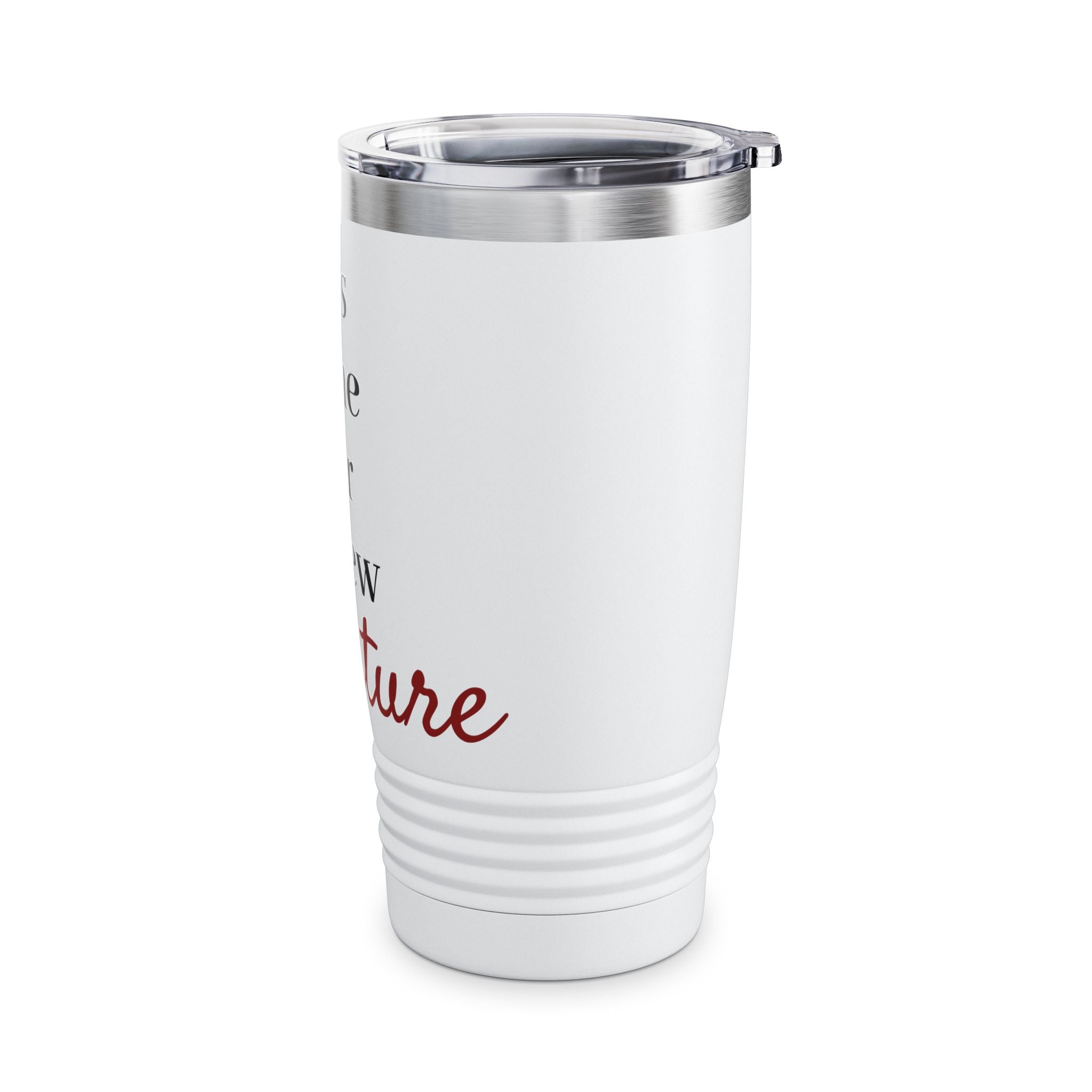 It's Time for a New Adventure — 20oz Insulated Travel Tumbler (Gift for Travelers)