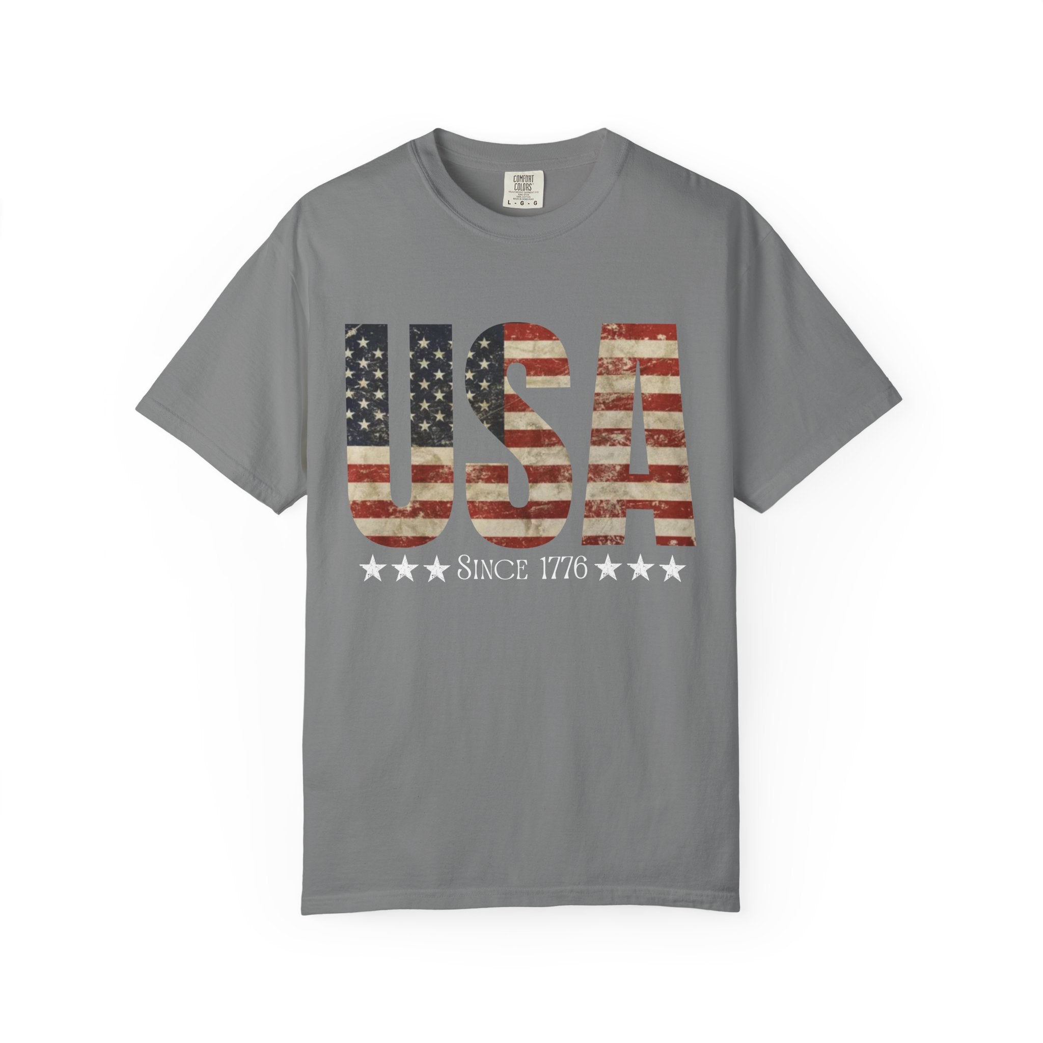 USA Since 1776 Vintage Flag T-Shirt