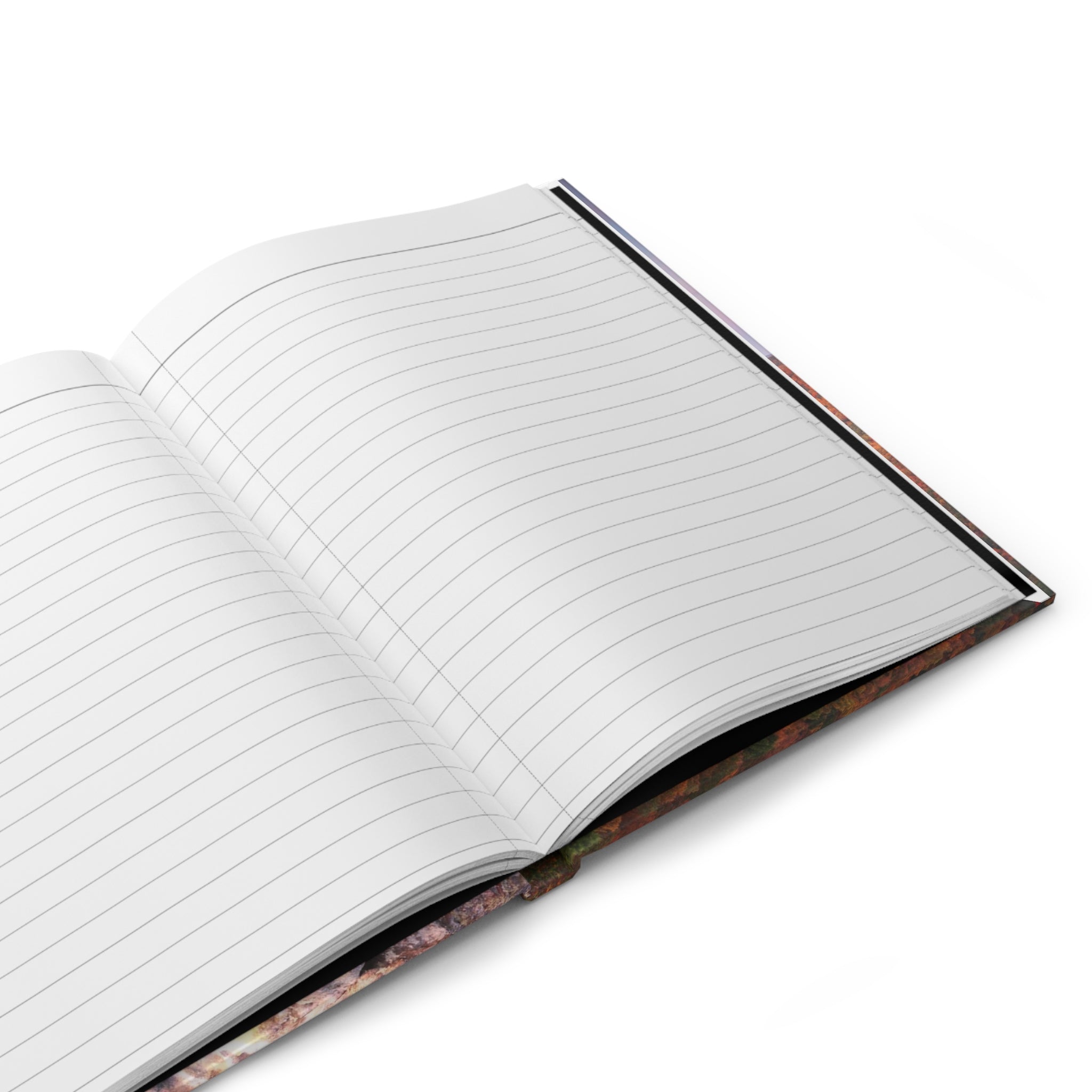 Hardcover Journal — "Change Is Beautiful" Scenic Mountain Sunrise Notebook