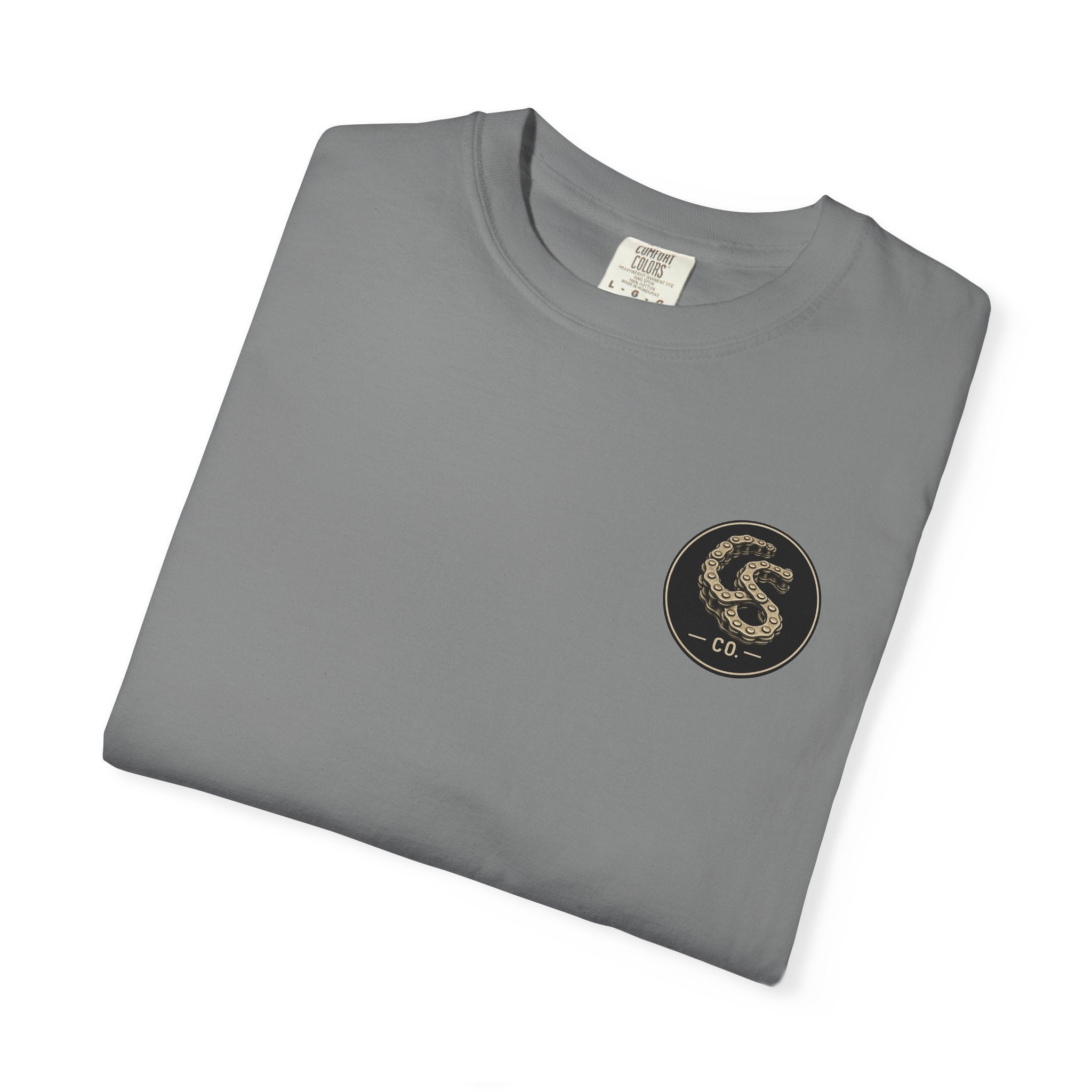 Alien Abduction Motorcycle T‑Shirt — Sci‑Fi Desert Rider Tee