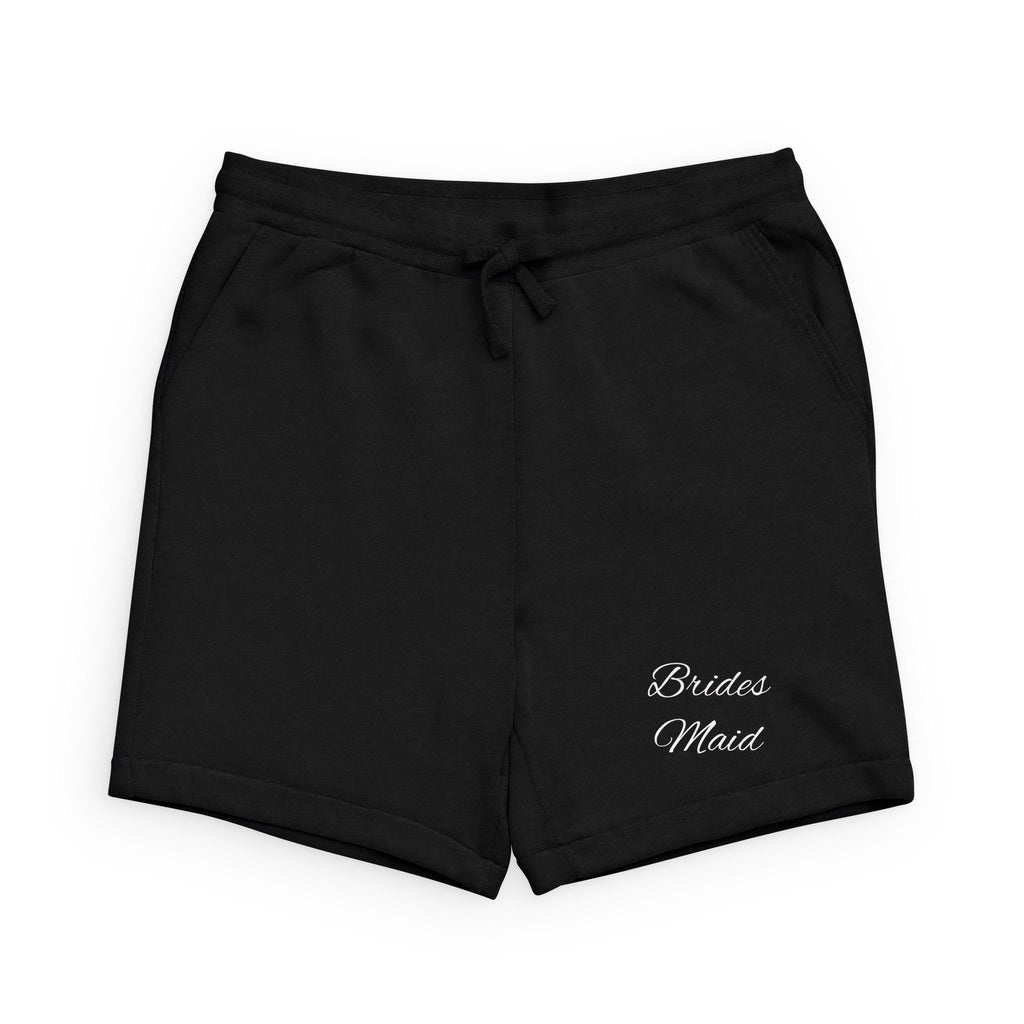 Bridesmaid Fleece Sweatshorts — Bridal Party Loungewear (Maid of Honor Option)