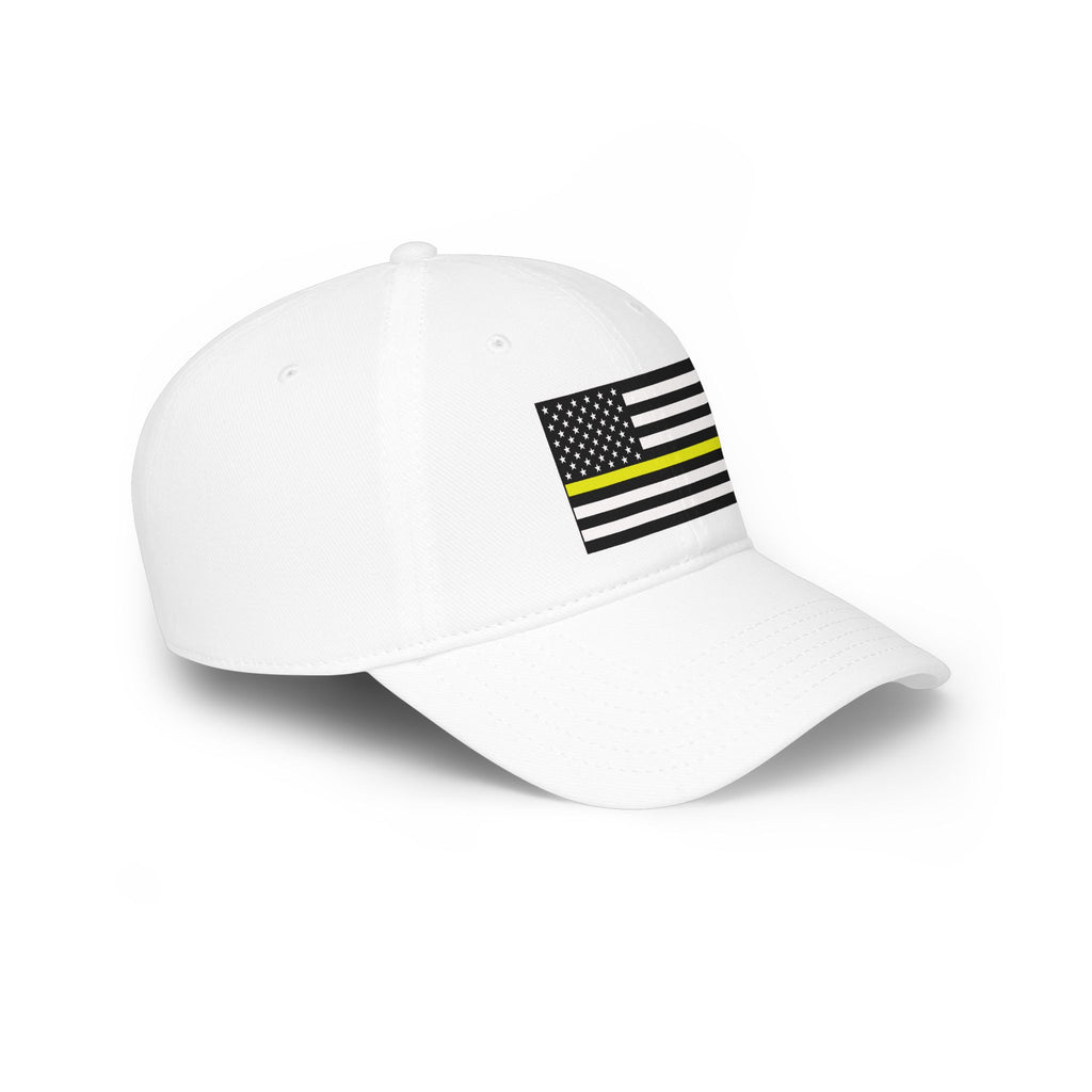 Thin Yellow Line Flag Cap – Low Profile Baseball Hat for First Responders & Supporters