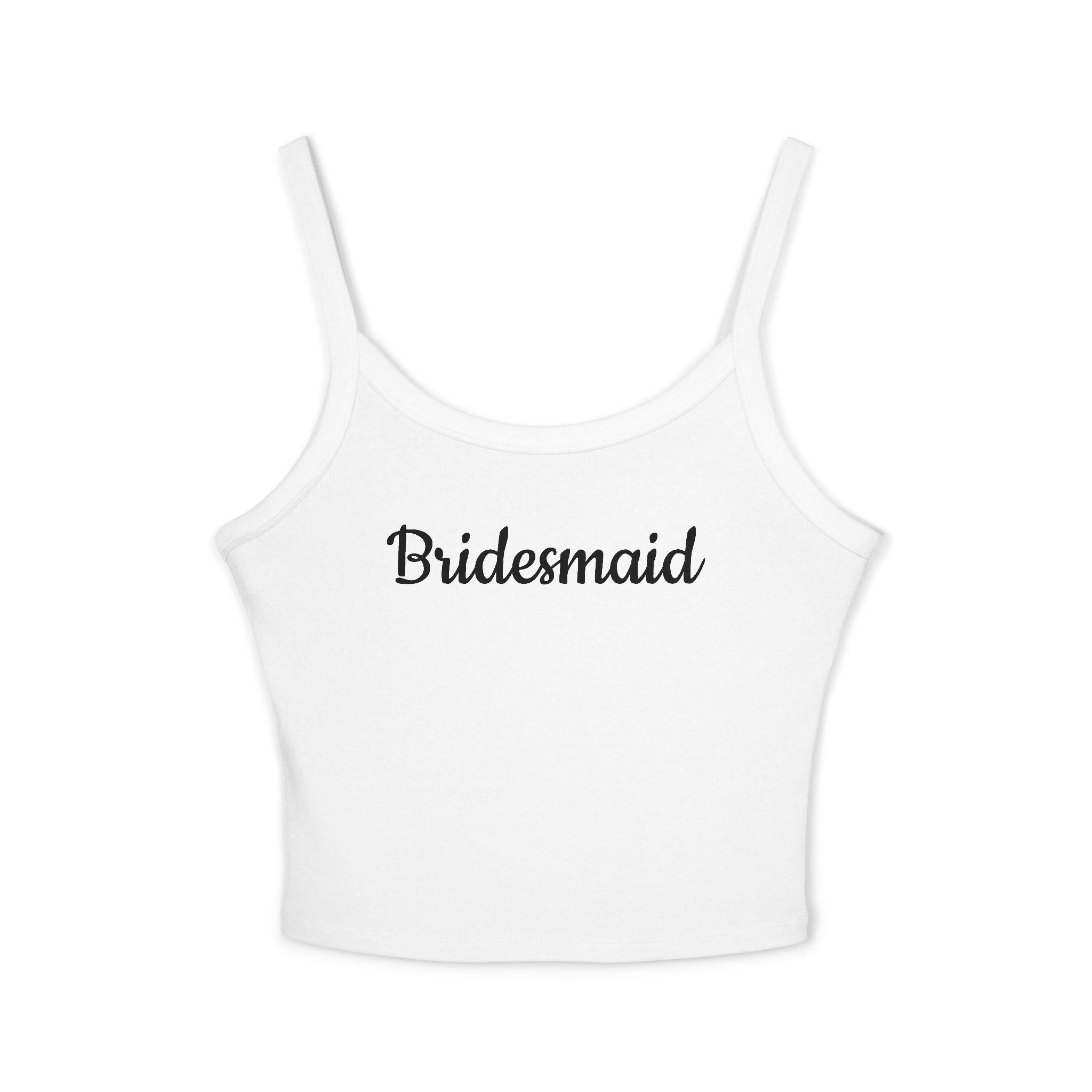 Bride Script Tank Top — Bridal Bachelorette Wedding Tank