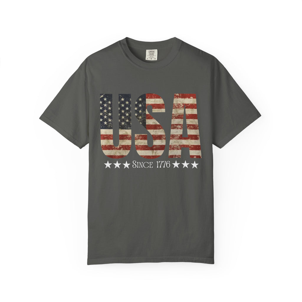 USA Since 1776 Vintage Flag T-Shirt