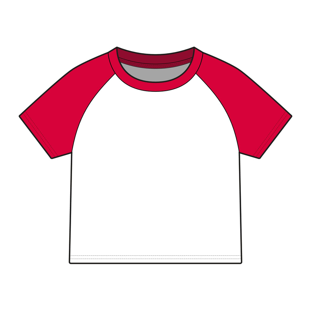 Overstimulated Raglan Baby Tee