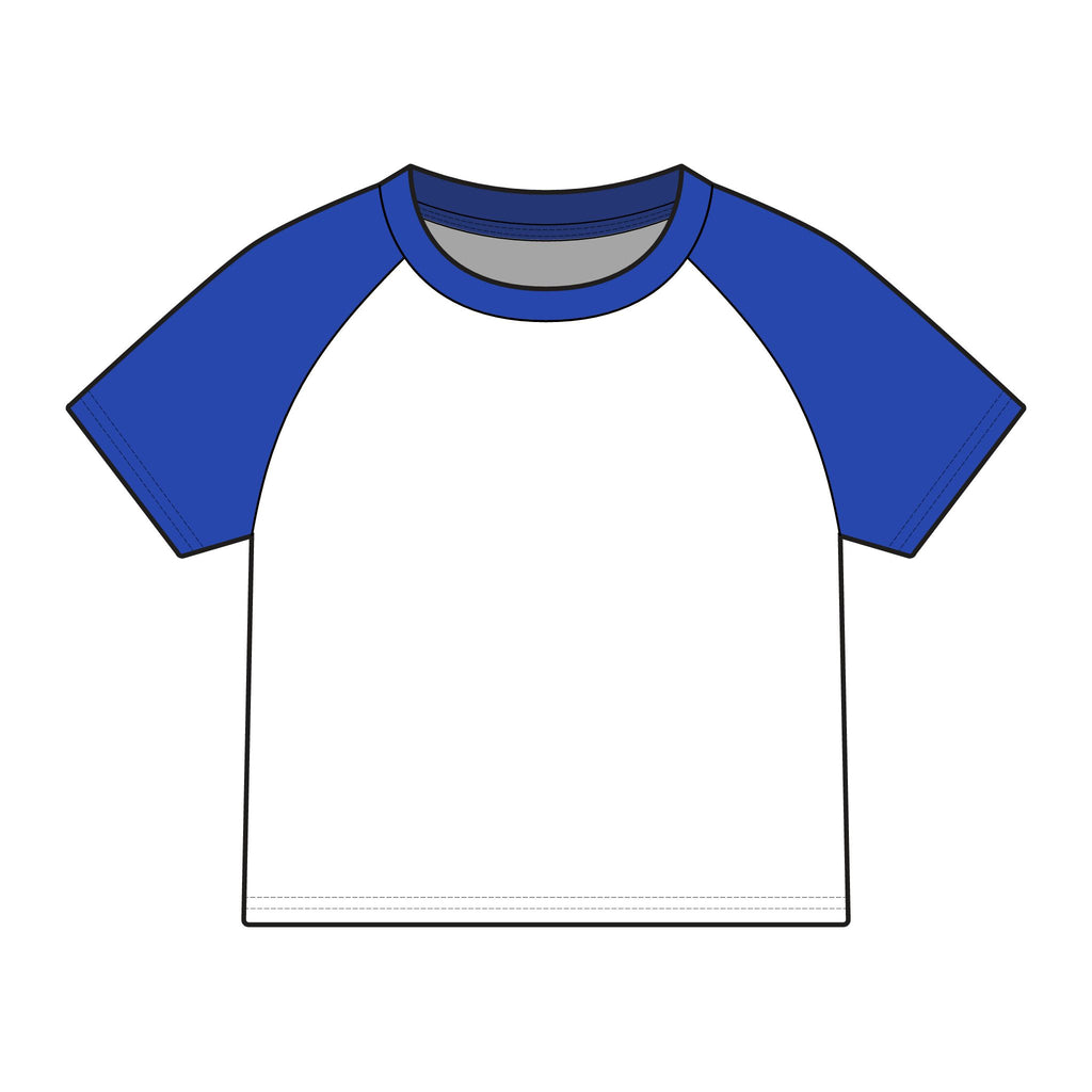 Overstimulated Raglan Baby Tee