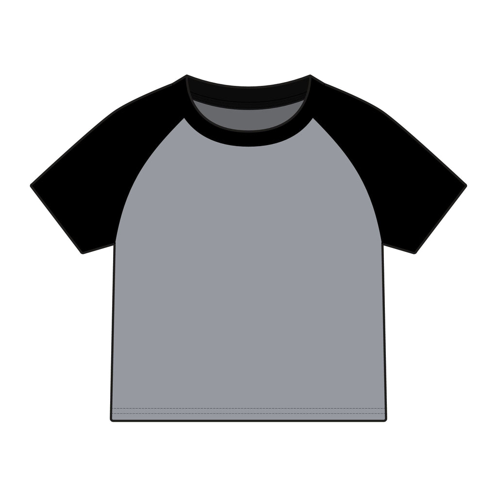 Overstimulated Raglan Baby Tee