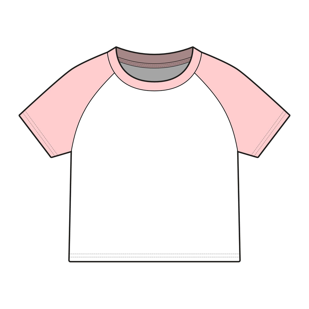 Overstimulated Raglan Baby Tee