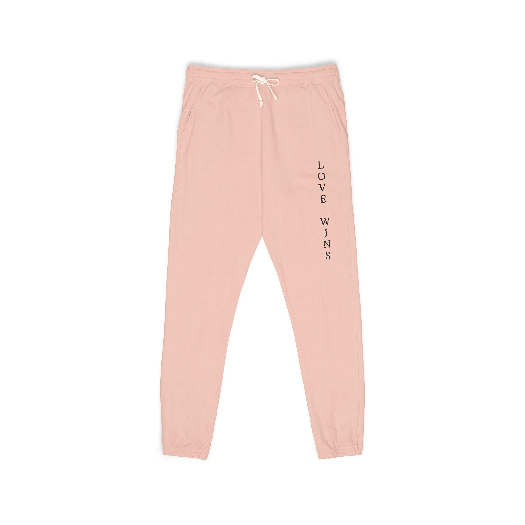 Personalized Embroidered Bridal Sweatpants — Custom Bachelorette & Bridal Shower Loungewear