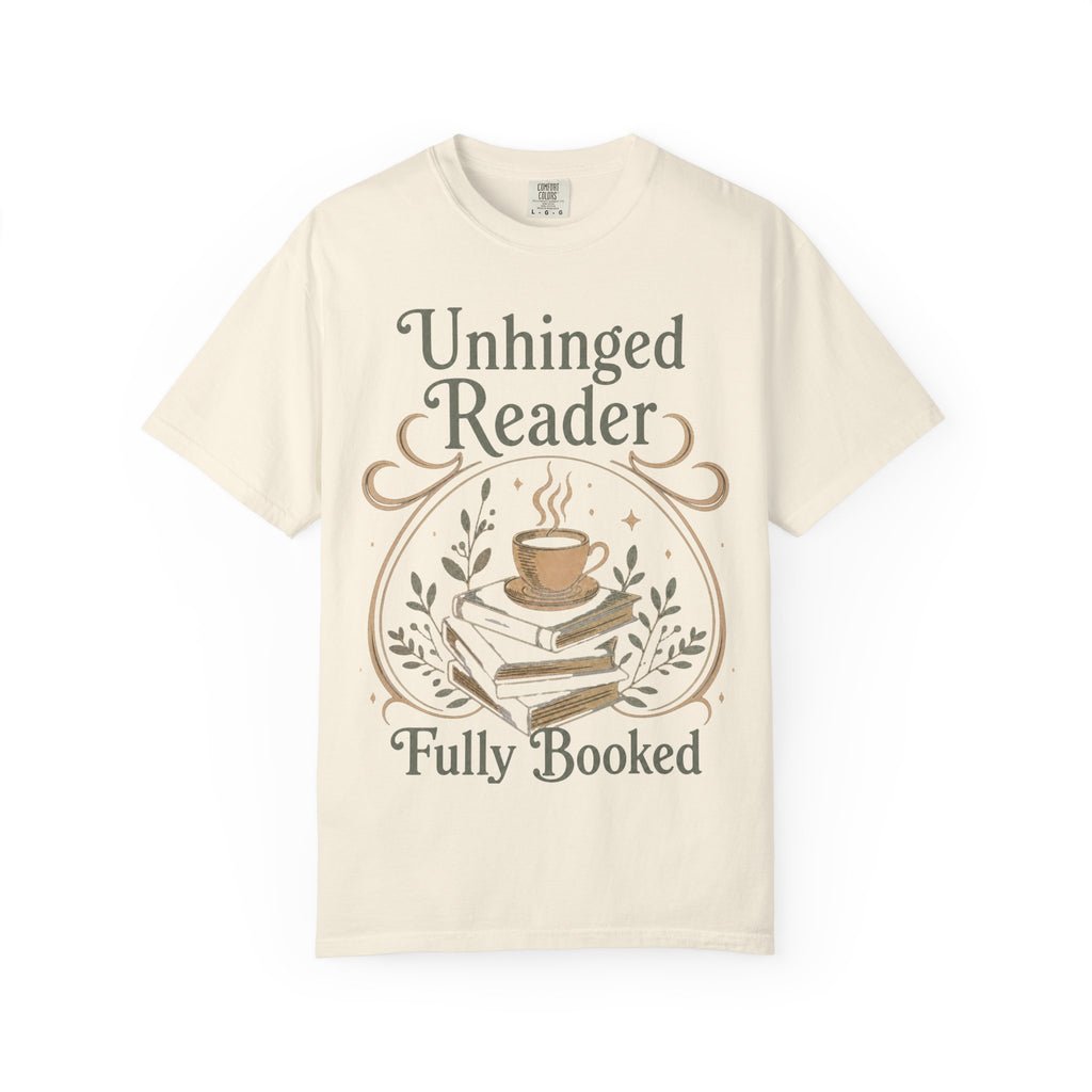 Unhinged Reader T-Shirt — Fully Booked Literary Tee