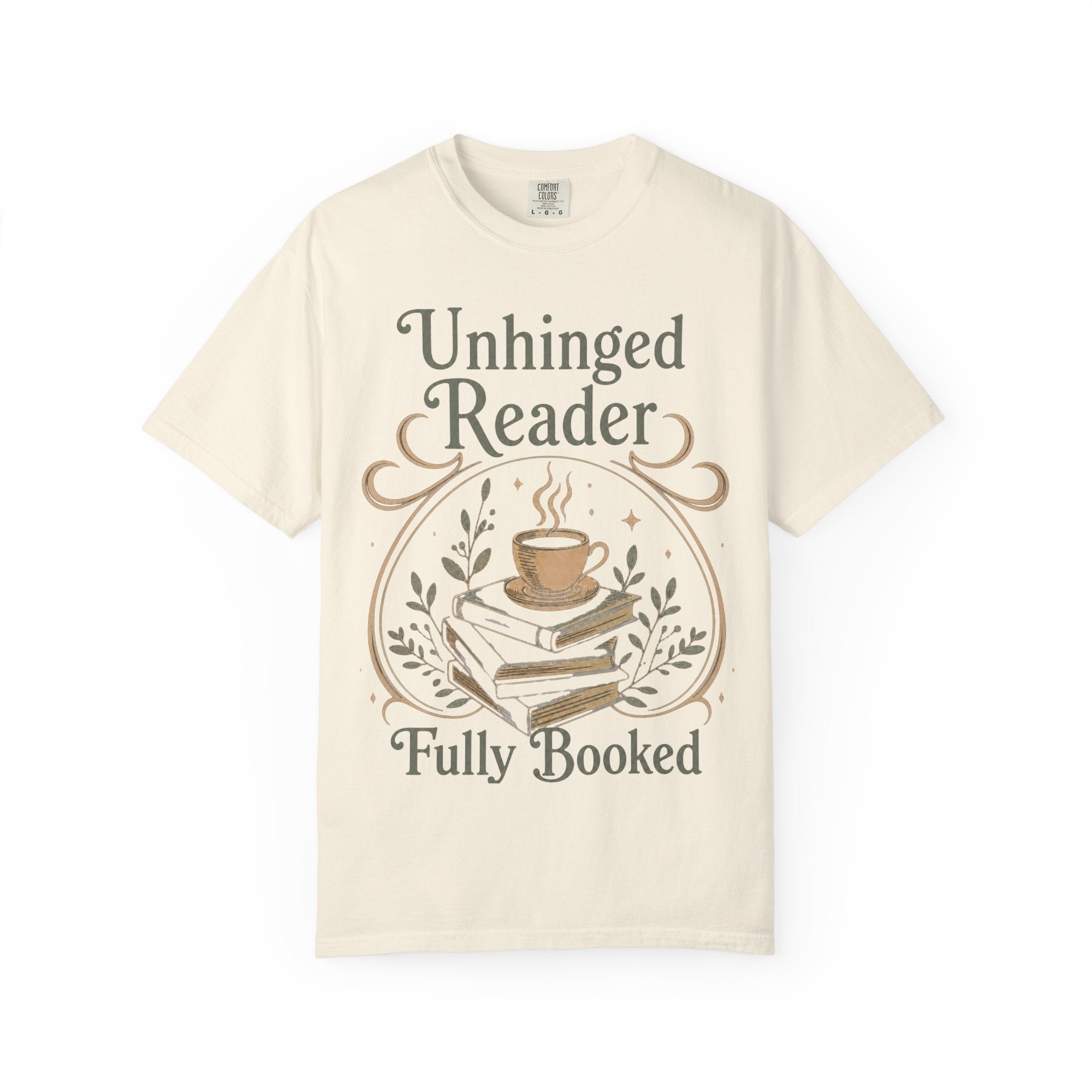 Unhinged Reader T-Shirt — Fully Booked Literary Tee