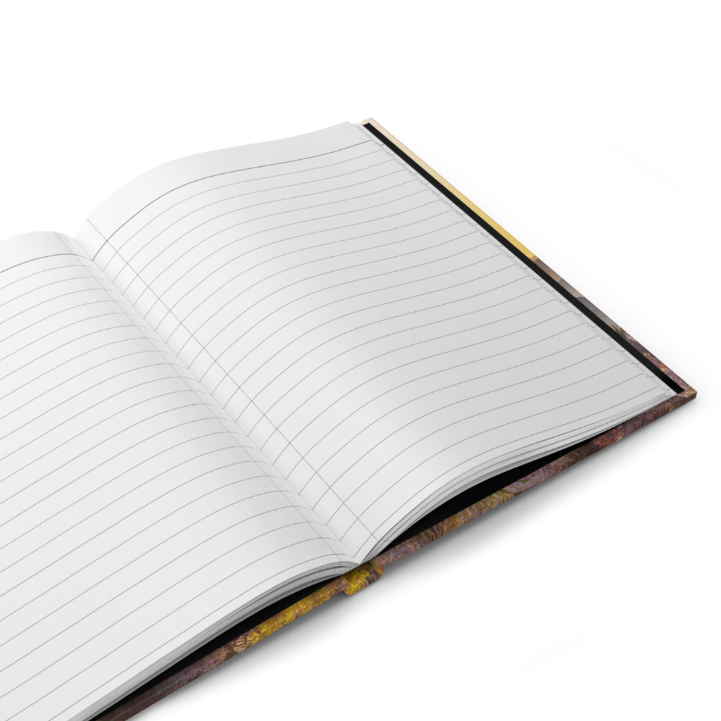 Inspirational Sunrise Hardcover Journal — “the seed didn’t give up because it got difficult. the seed found a way.”