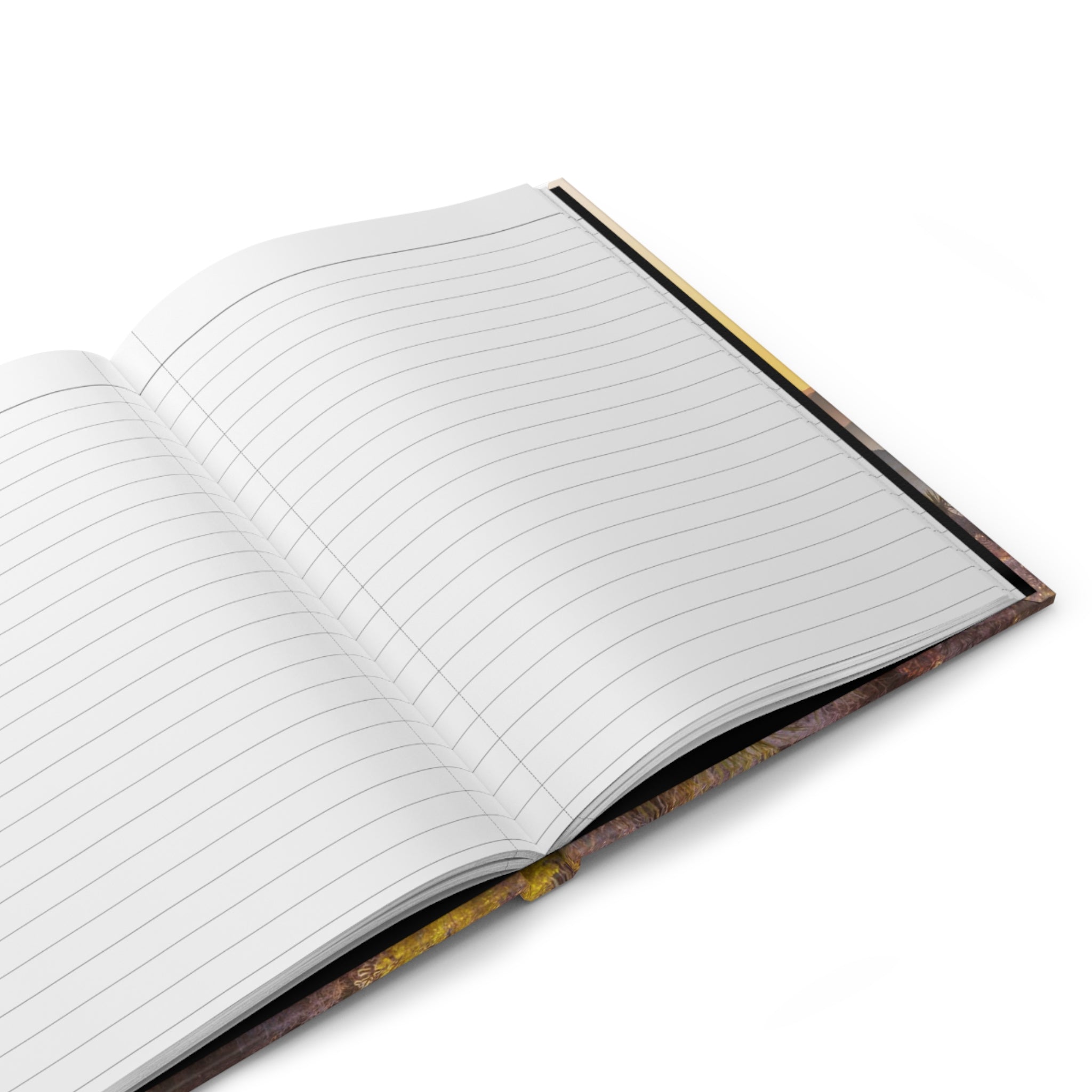 Inspirational Sunrise Hardcover Journal — “the seed didn’t give up because it got difficult. the seed found a way.”