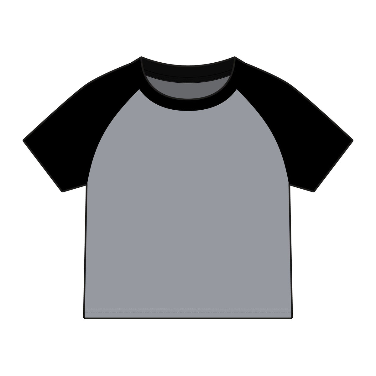 Overstimulated Raglan Baby Tee