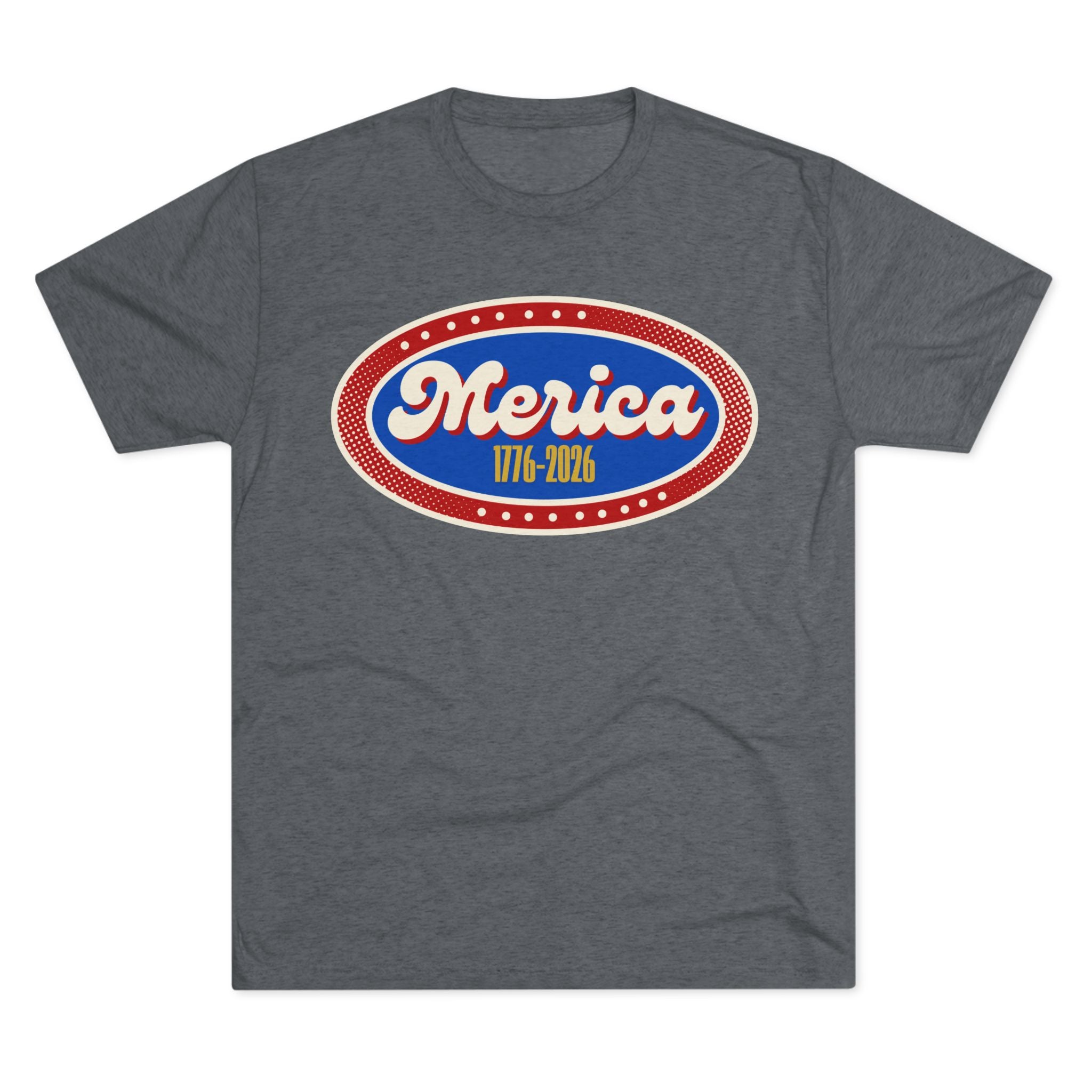 Merica 1776-2026 Tee — Vintage Patriotic Fourth of July Shirt