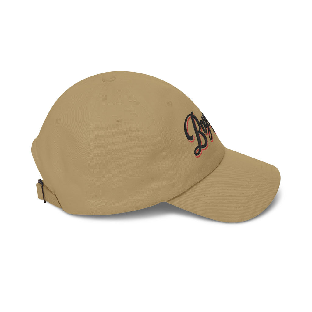 Dad Cap — "Boys Lie" Script Embroidered Baseball Hat