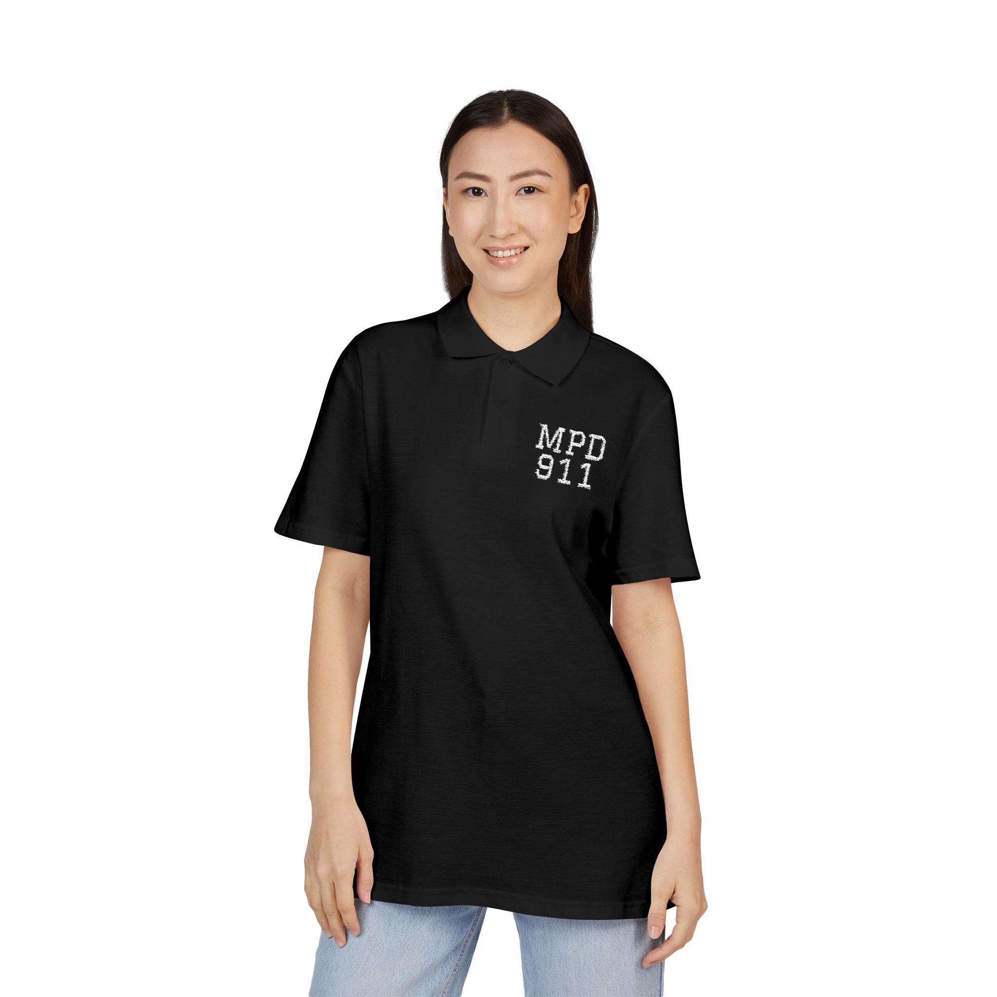MPD 911 Embroidered Polo Shirt