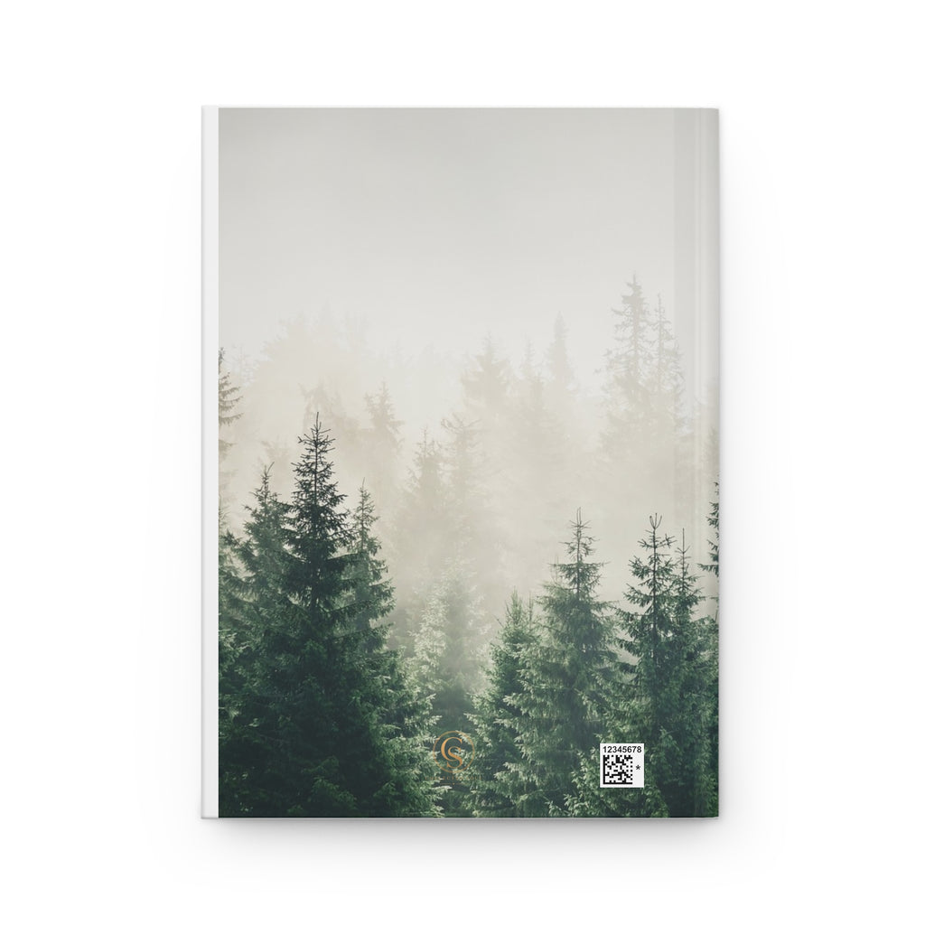 Be Still Forest Hardcover Journal — Calm Nature Notebook for Mindfulness & Reflection