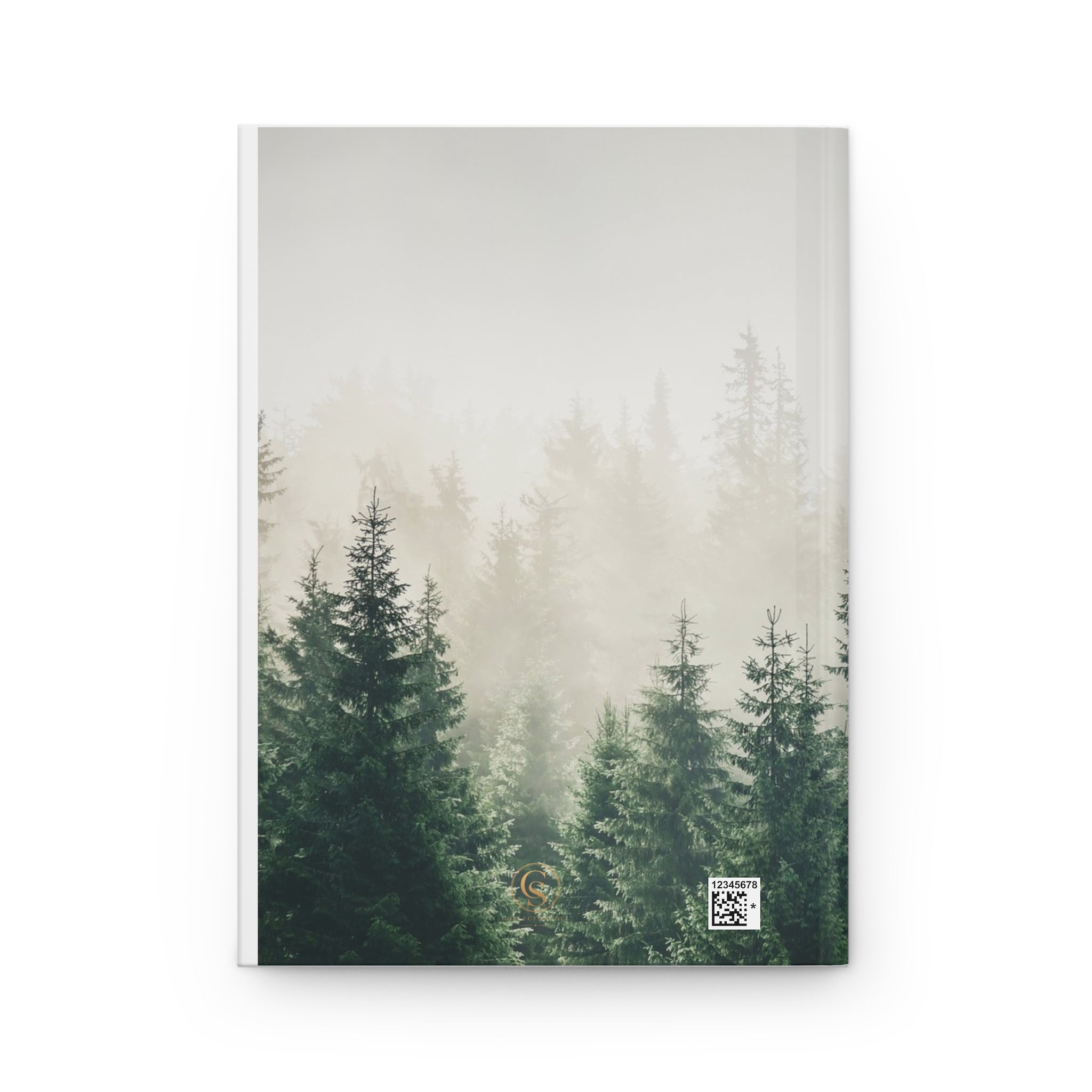 Be Still Forest Hardcover Journal — Calm Nature Notebook for Mindfulness & Reflection