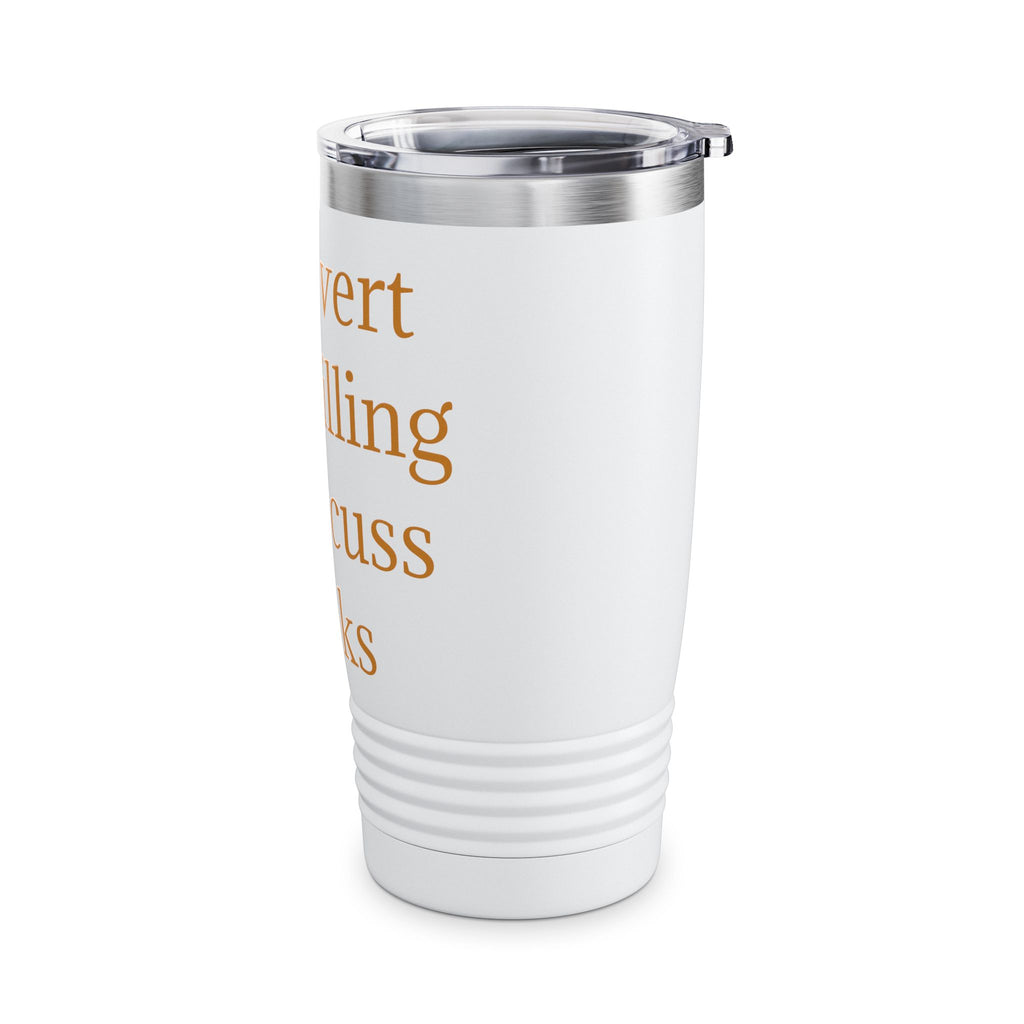 Introvert But Willing To Discuss Books 20oz Tumbler