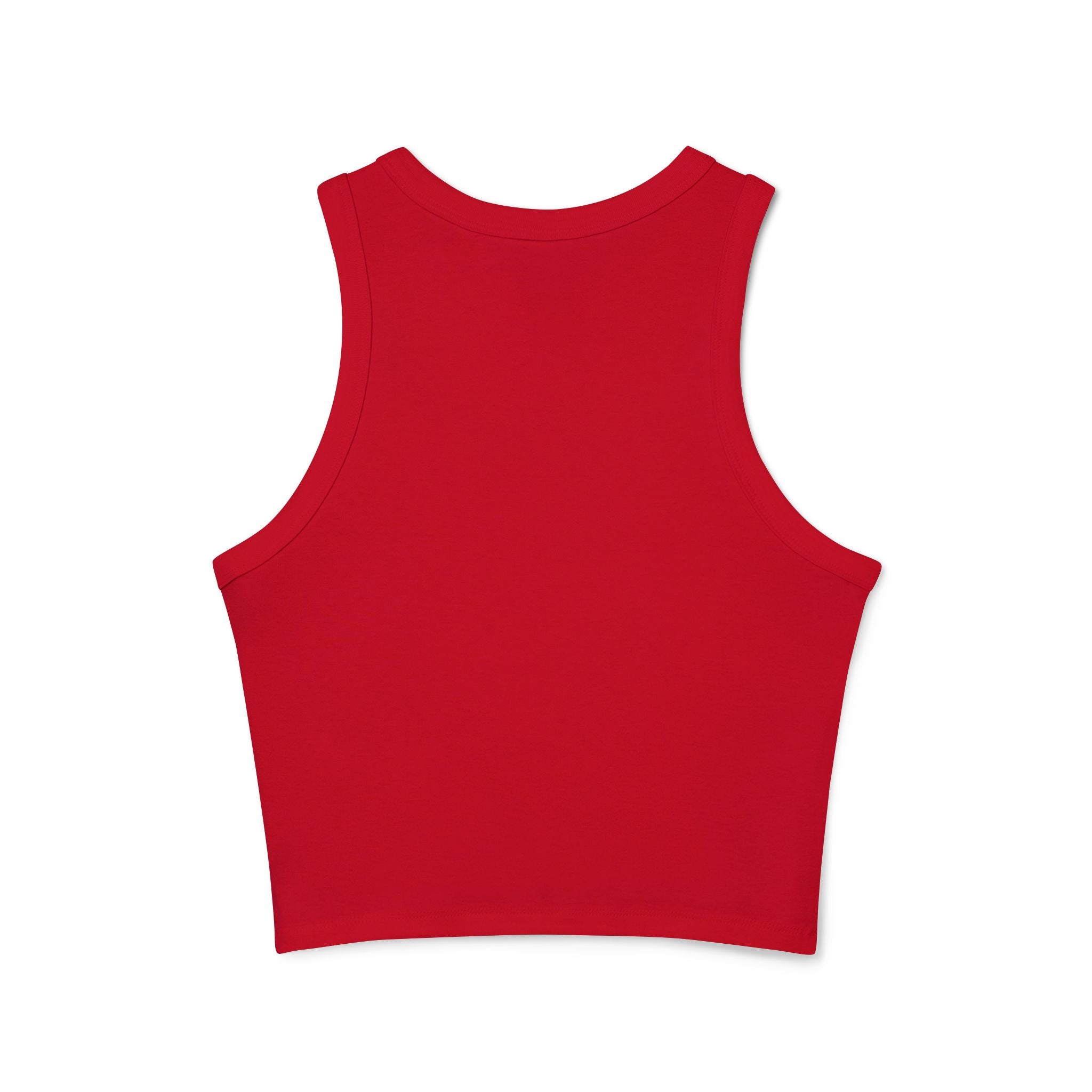 Find Me Where the Crowd is Less Racer Tank Top