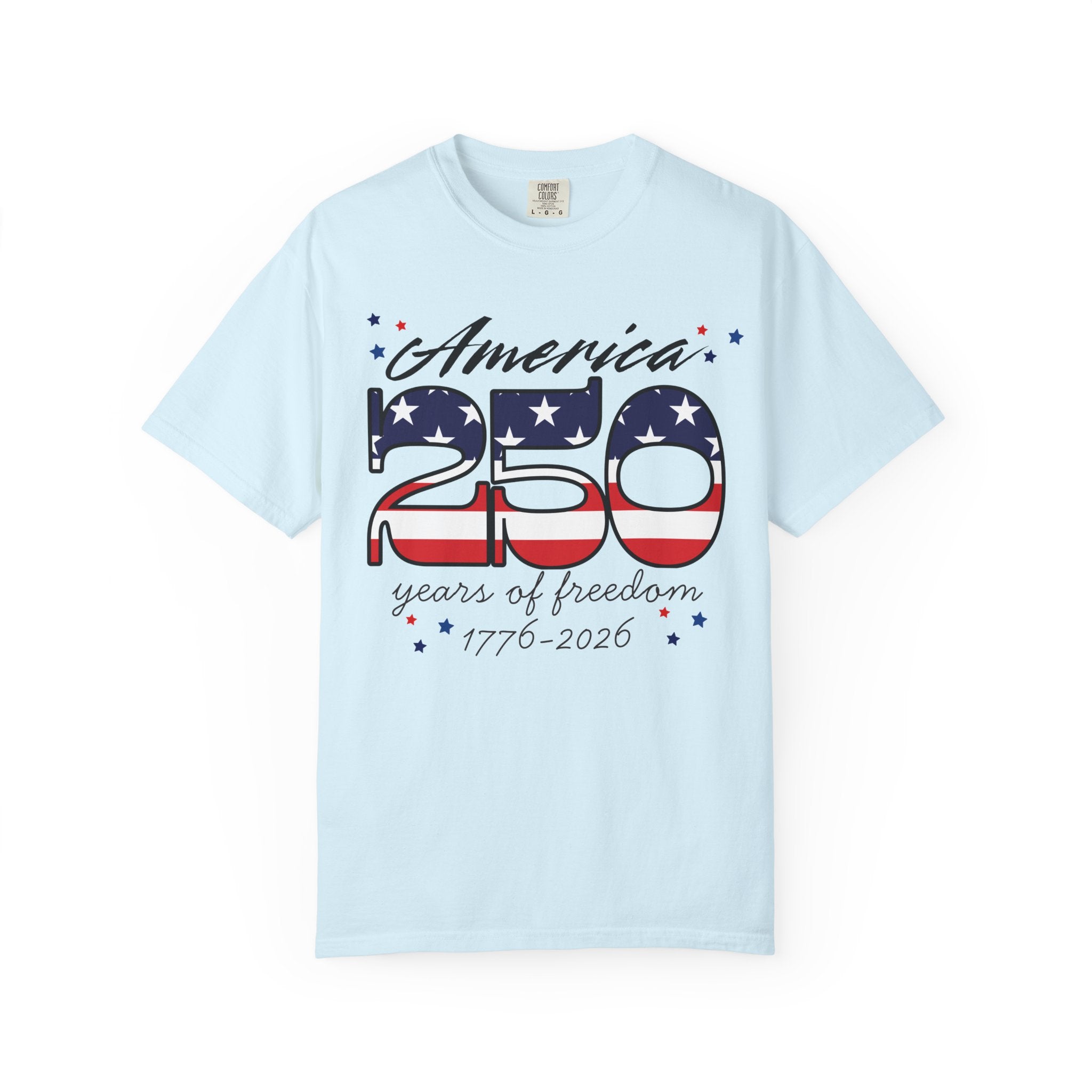 America 250 years of freedom T-Shirt | 1776-2026 American Flag Patriotic