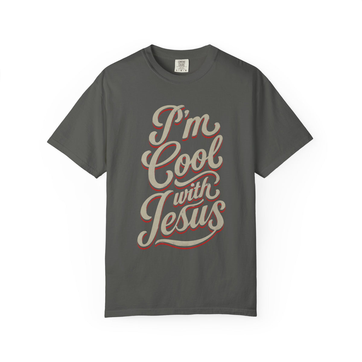 I'm Cool with Jesus T-Shirt — Retro Christian Tee