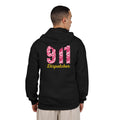 911 Dispatcher Pink Camo Zip Hoodie — Emergency Dispatcher Gift