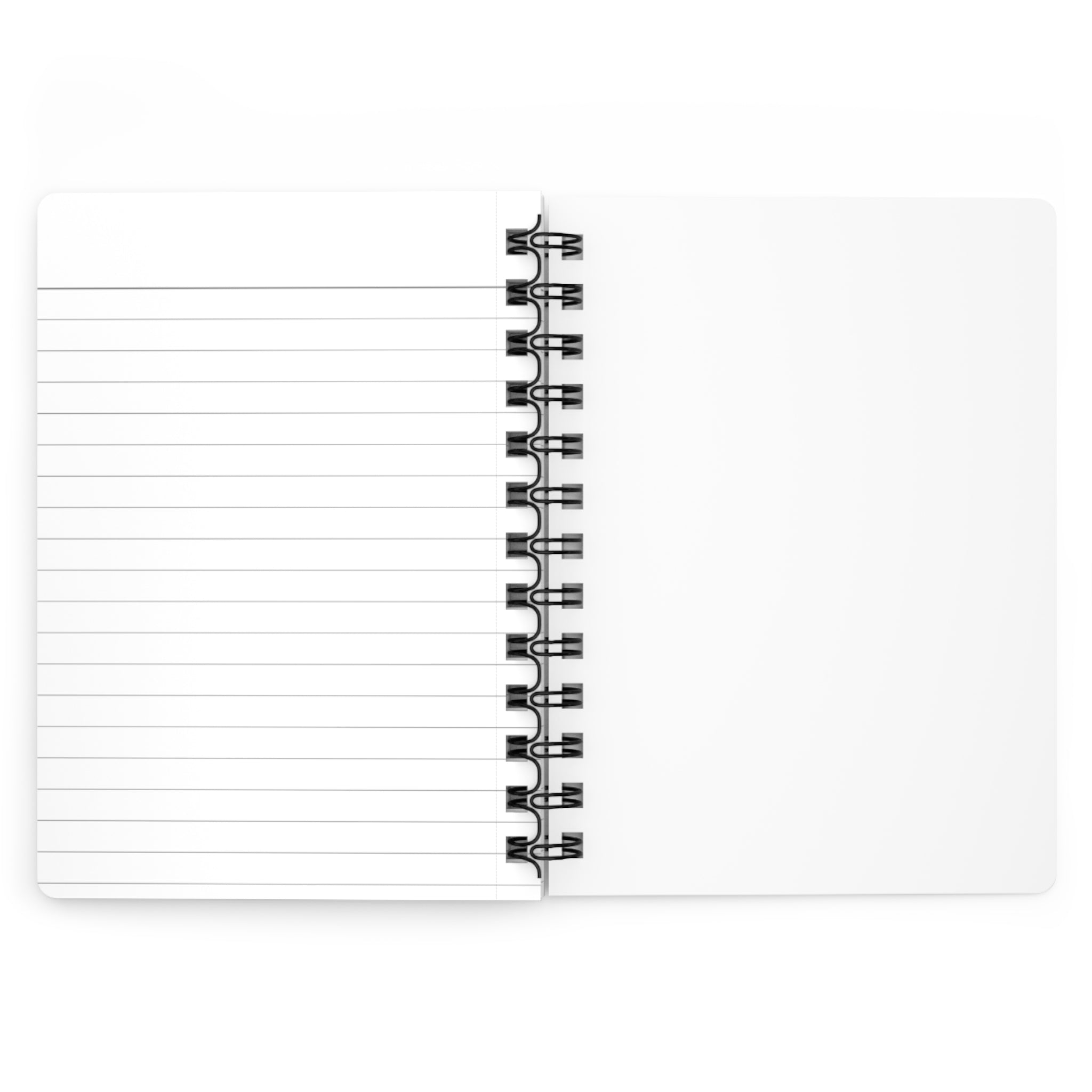 Positive Mind Positive Life Spiral Journal — Floral Inspirational Notebook