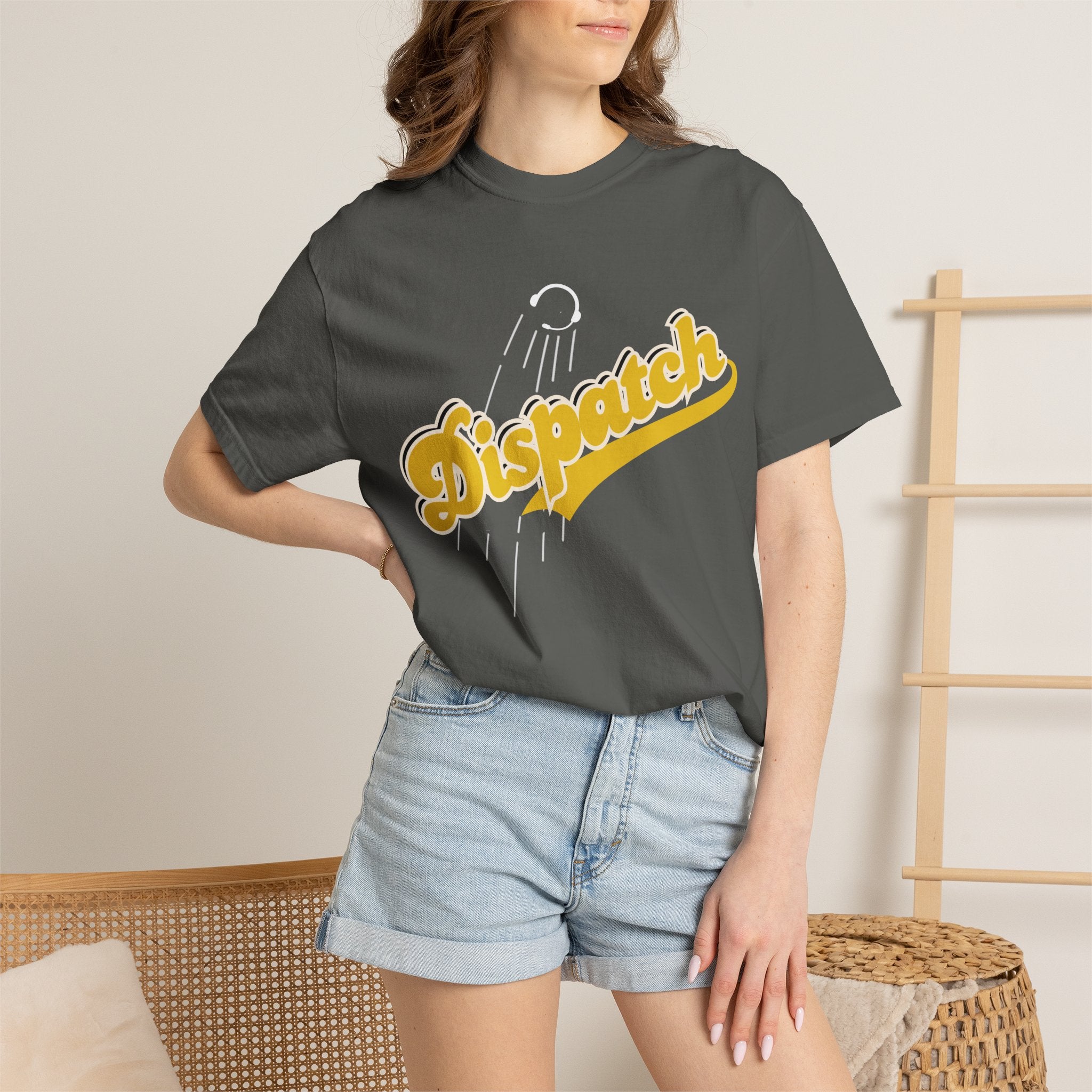 Dispatcher Team Spirit Baseball Tee — Nostalgic Vintage-Style Dispatch T-Shirt
