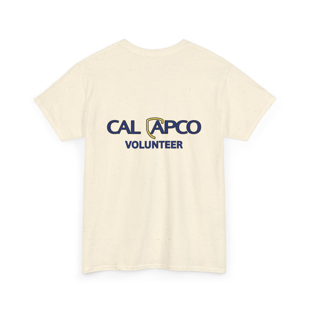 Volunteer T-Shirt — CalAPCO California State Conference  "Volunteer Partner with Purpose”