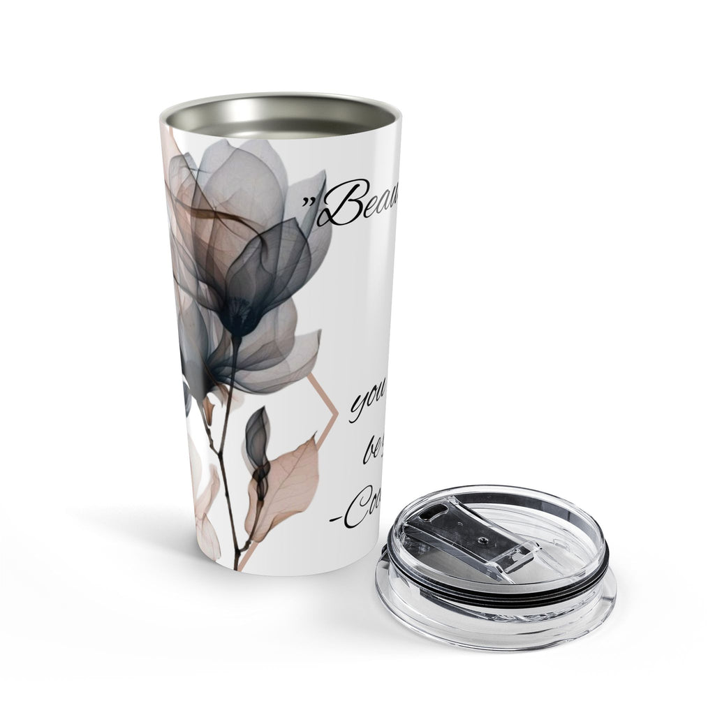 Diamond Lash Beauty Lounge | Floral Quote Tumbler 20oz