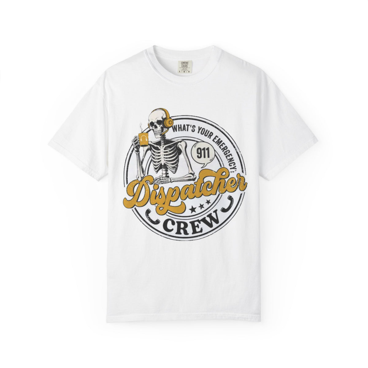 911 Dispatch Crew T-Shirt — Emergency Dispatcher Tee