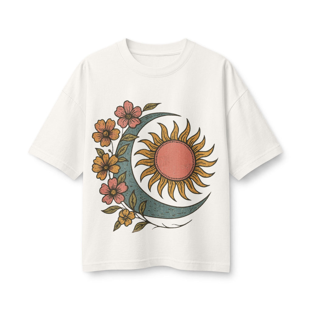 Sun & Moon Floral Graphic Tee