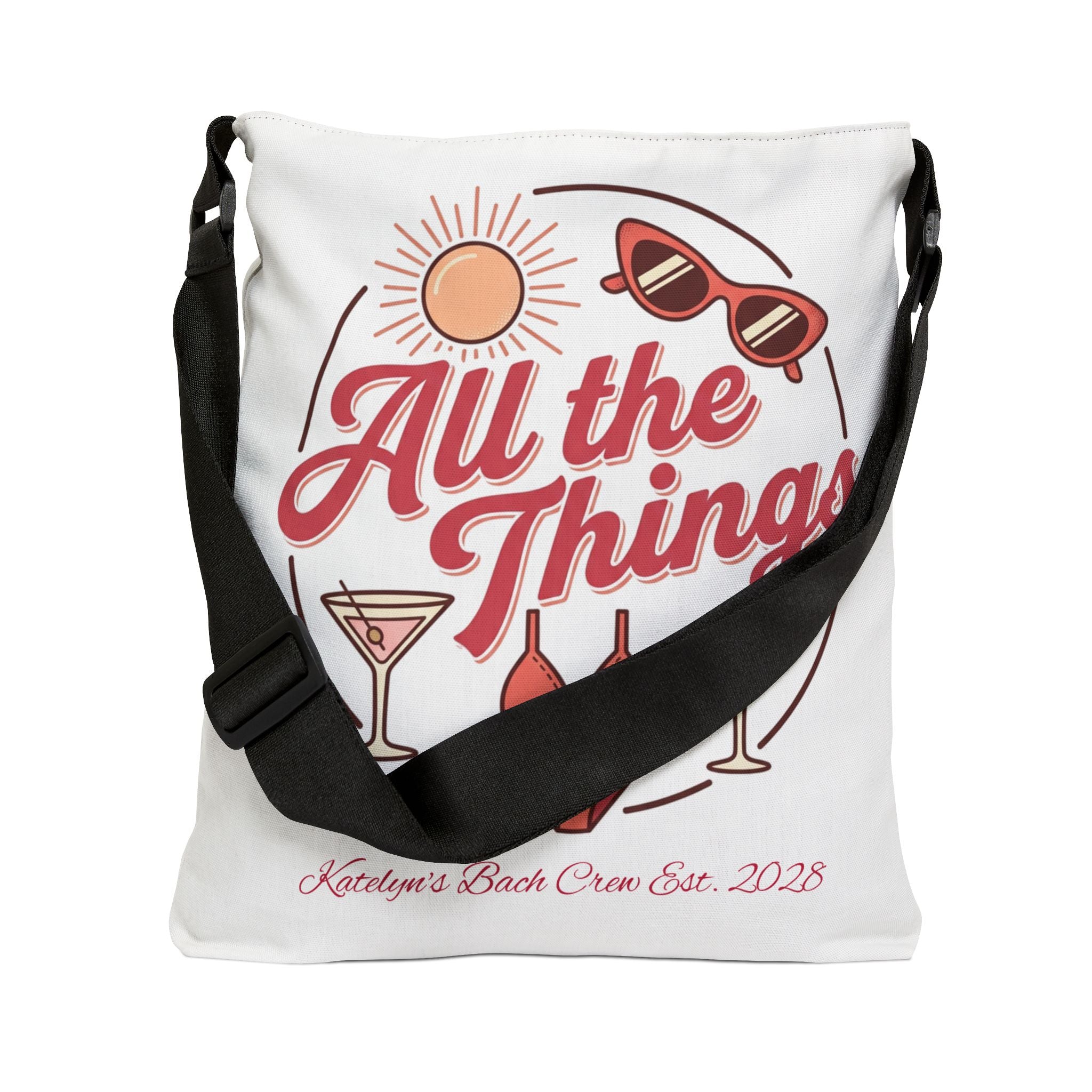 Bachelorette Tote Bag — "All the Things"
