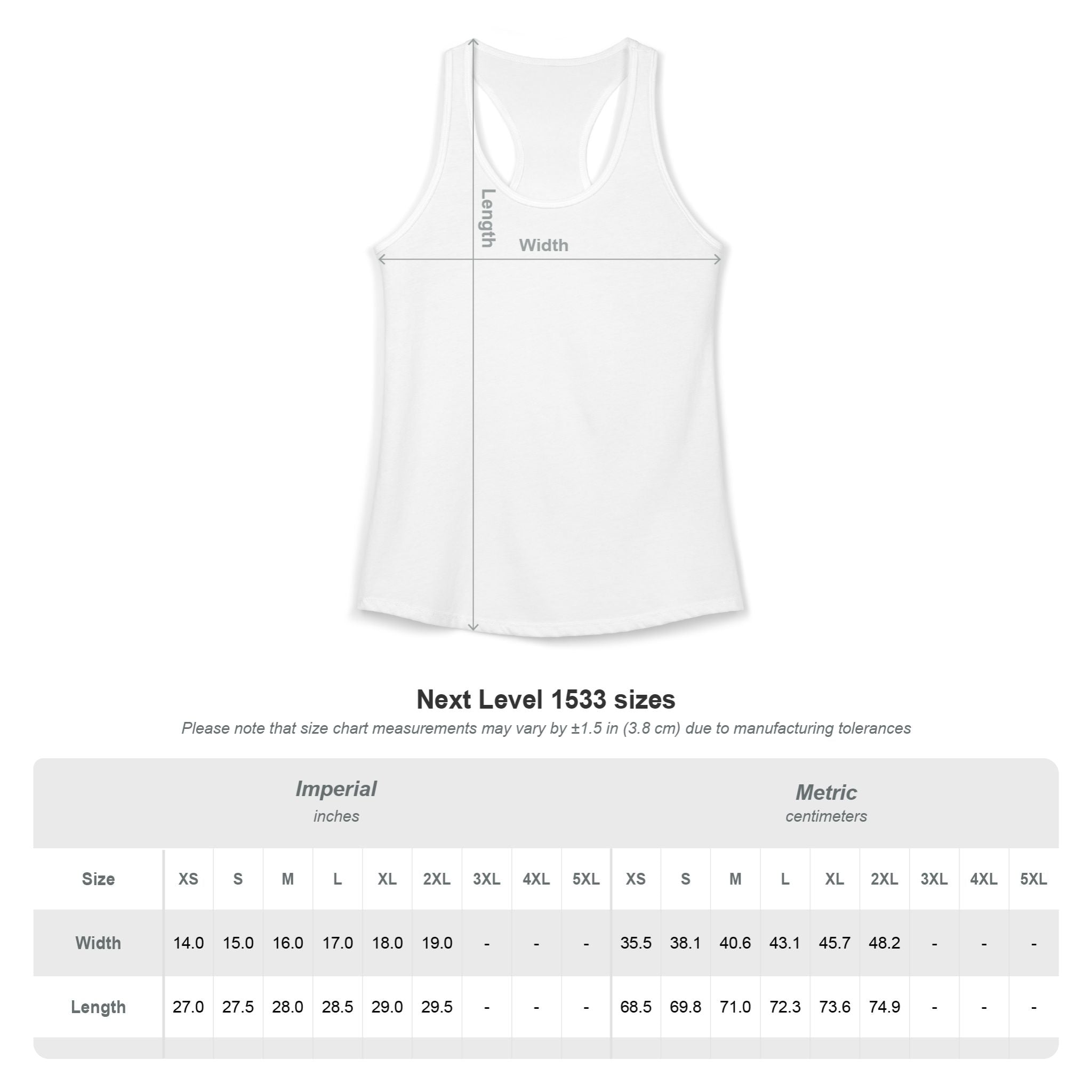 Personalized Racerback Tank — Bridal Party Getting Ready Top