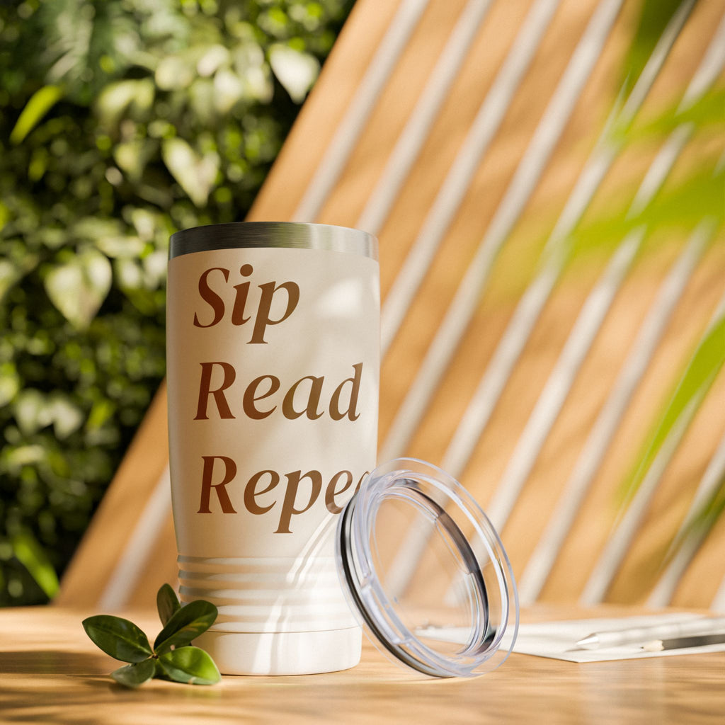 Sip. Read. Repeat. — 20oz Insulated Tumbler