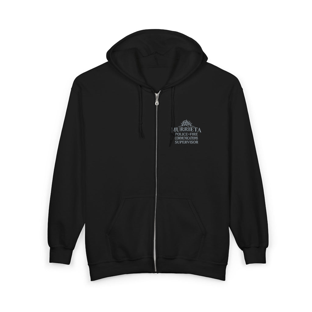 MPD SUPERVISOR Logo Unisex Zip Up Hoodie