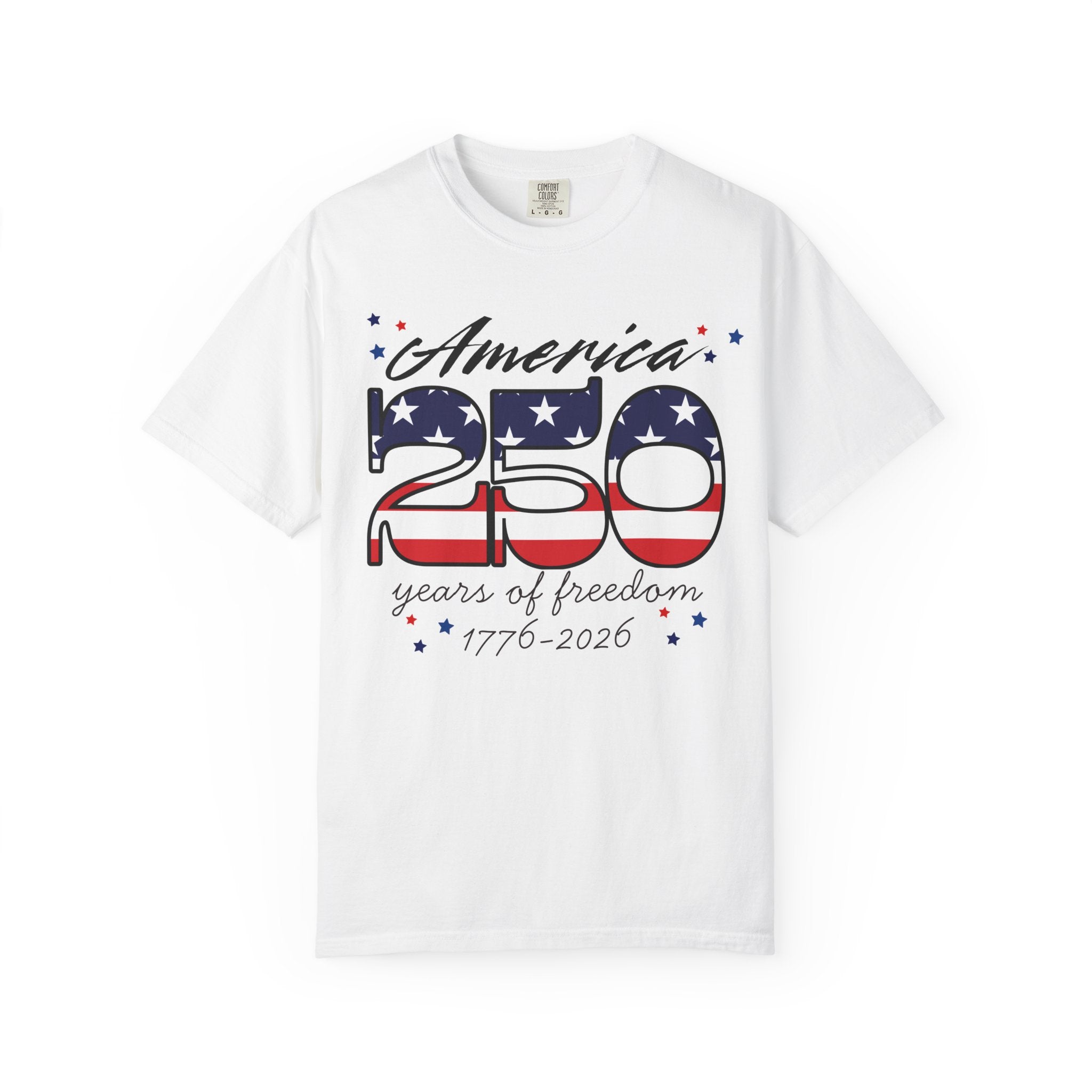America 250 years of freedom T-Shirt | 1776-2026 American Flag Patriotic
