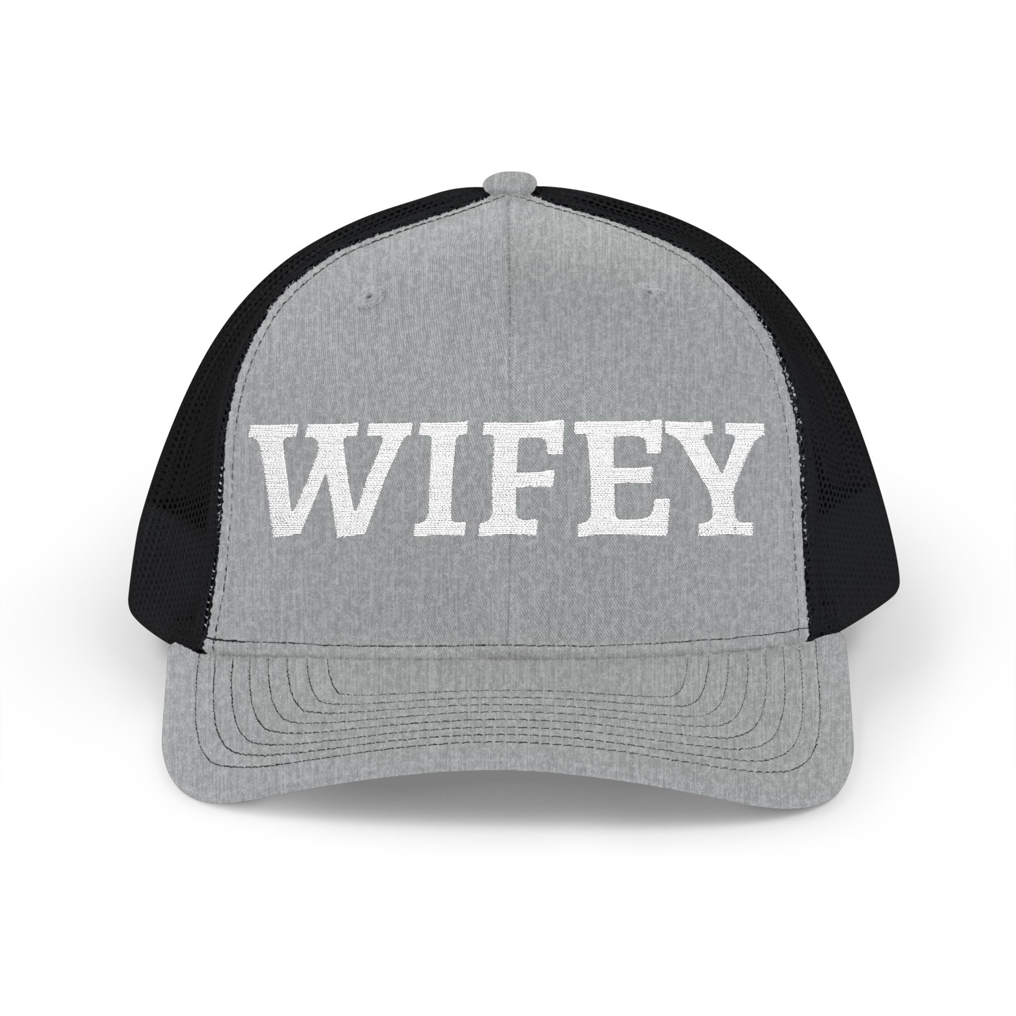 Wifey Trucker Hat – Embroidered Snapback Cap for Brides, Bachelorette & Newlyweds